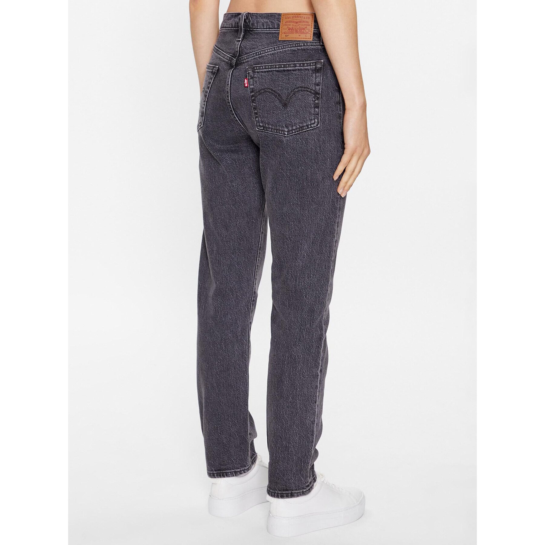 Levi's® Дънки 501® 36200-0111 Сив Cropped Fit - Pepit.bg