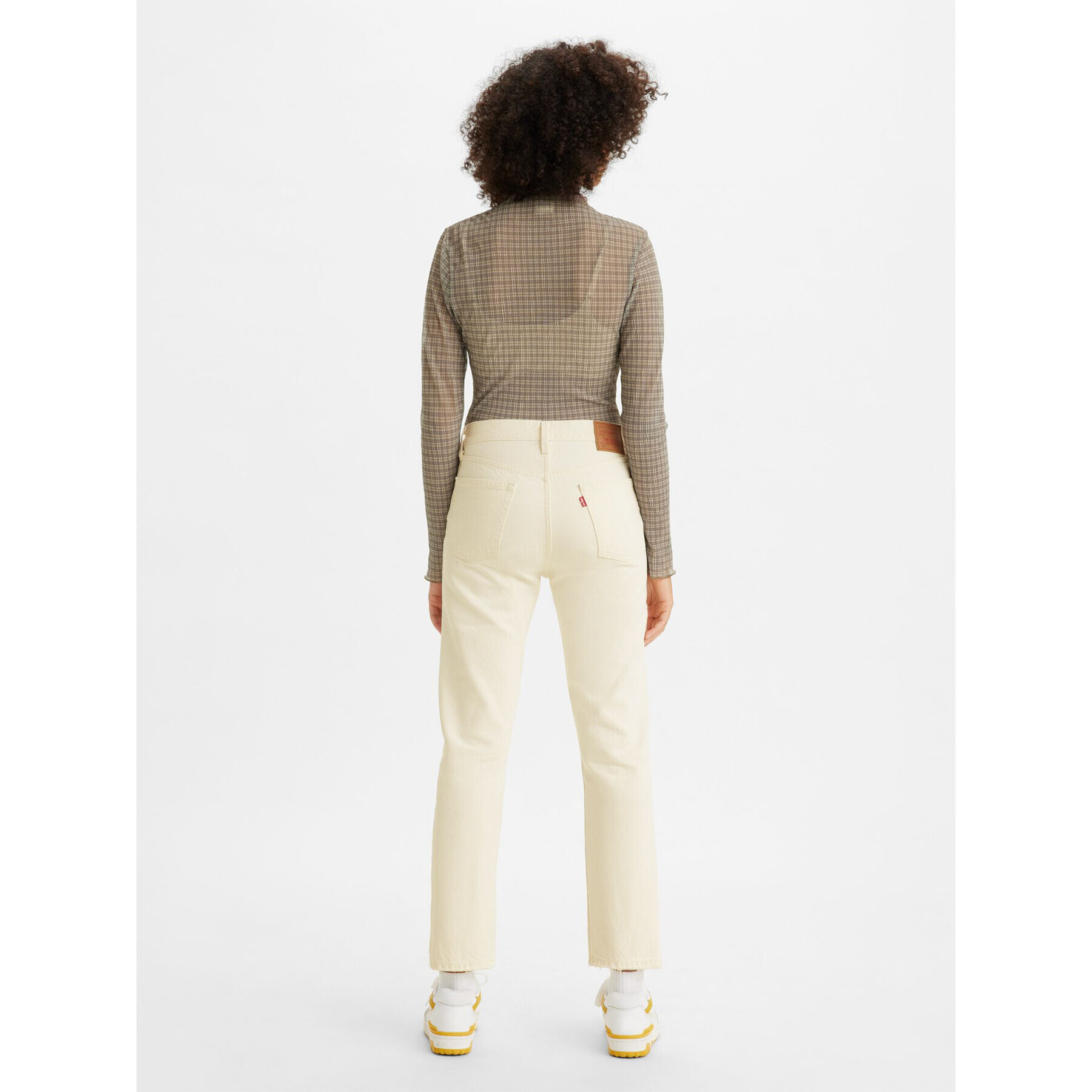 Levi's® Дънки 501® 362000287 Екрю Straight Fit - Pepit.bg