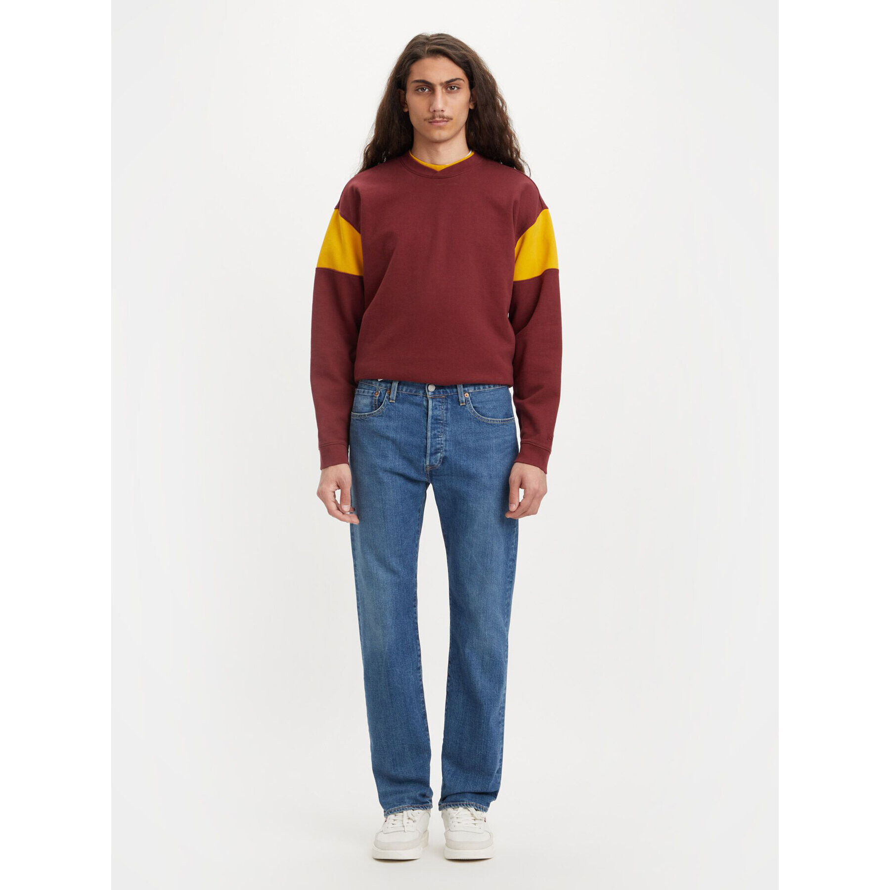 Levi's® Дънки 501® 5013339 Син Straight Fit - Pepit.bg