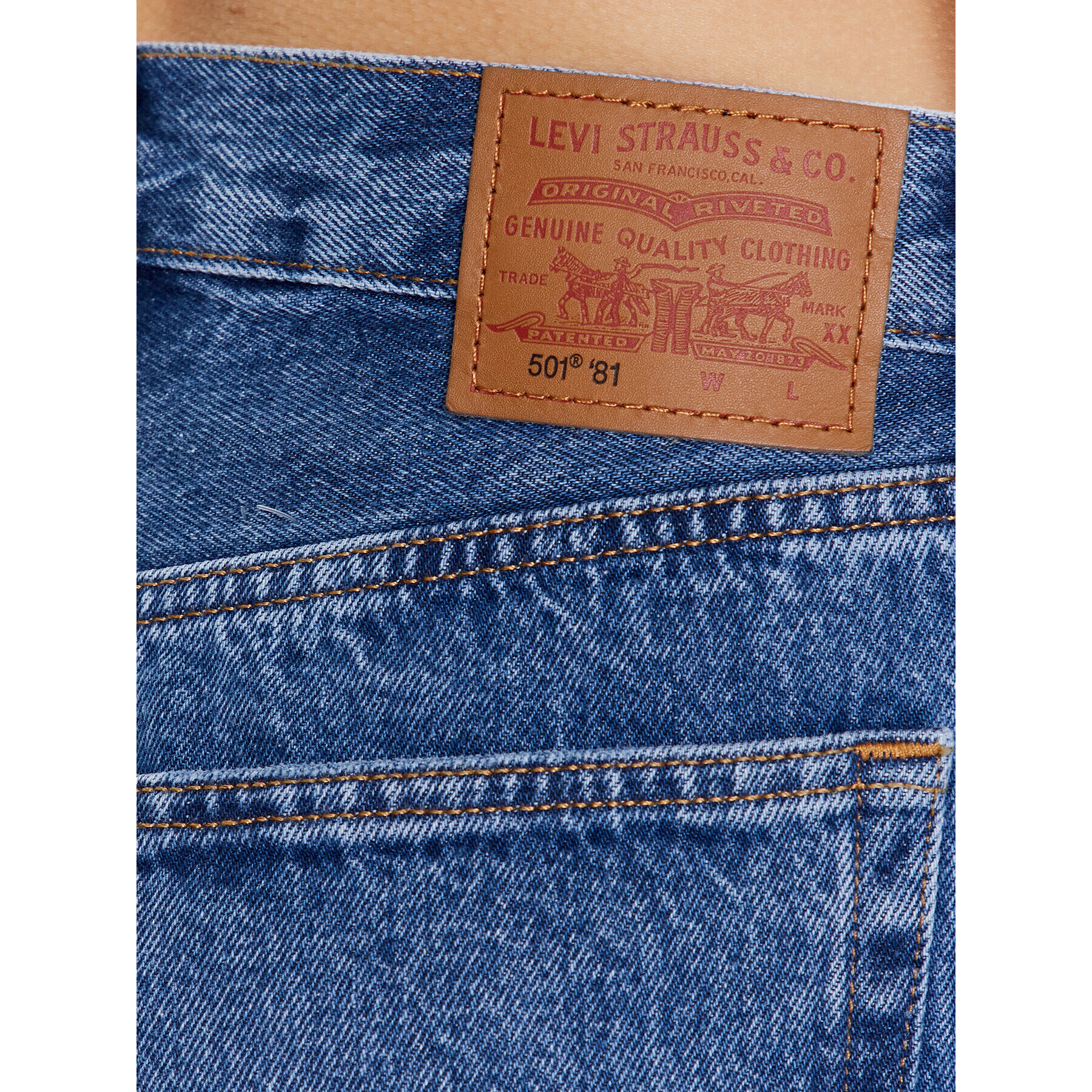 Levi's® Дънки 501® '81 A4699-0009 Син Straight Fit - Pepit.bg