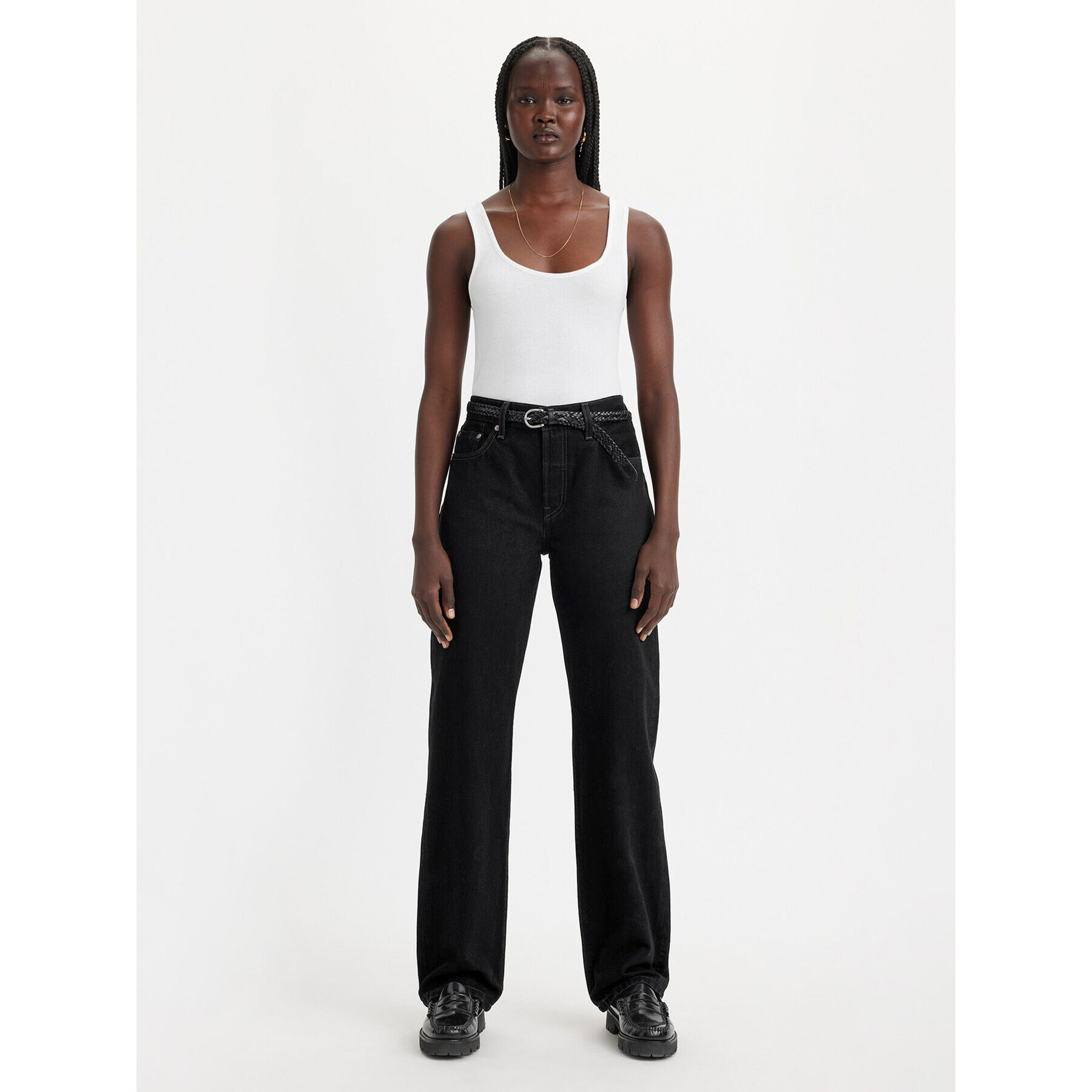 Levi's® Дънки 501® 90’S A1959-0035 Черен Relaxed Fit - Pepit.bg