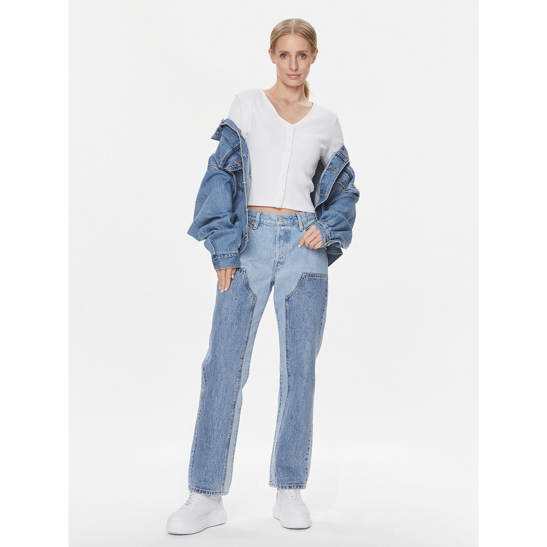 Levi's® Дънки 501® 90'S A7509-0000 Син Relaxed Fit - Pepit.bg