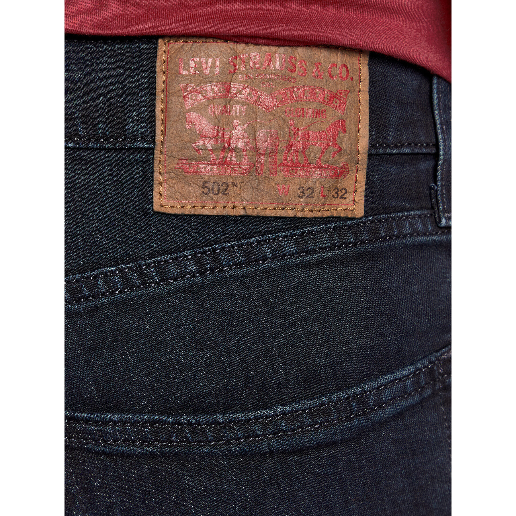 Levi's® Дънки 502™ 29507-0520 Тъмносин Taper Fit - Pepit.bg