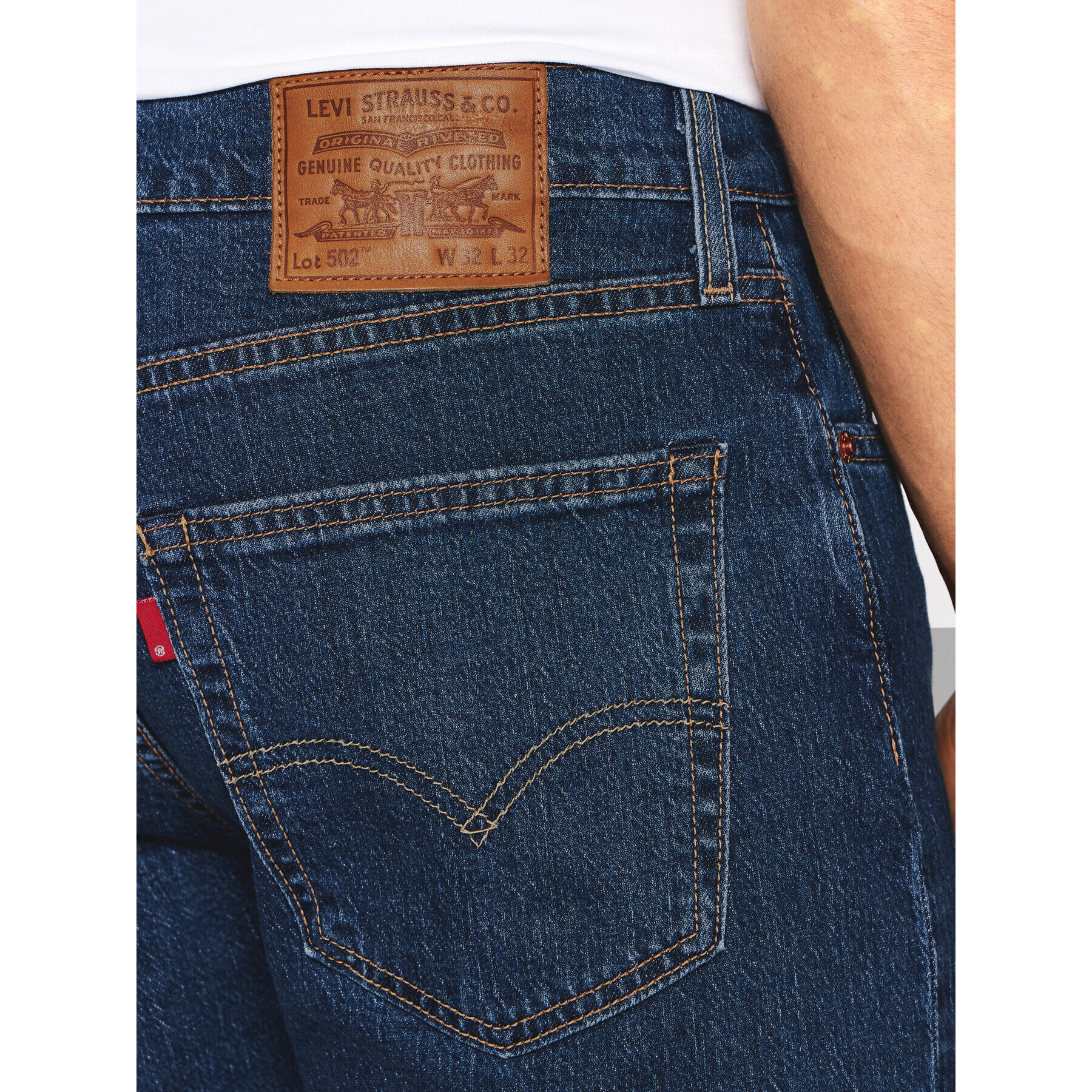 Levi's® Дънки 502™ 29507-1198 Тъмносин Taper Fit - Pepit.bg
