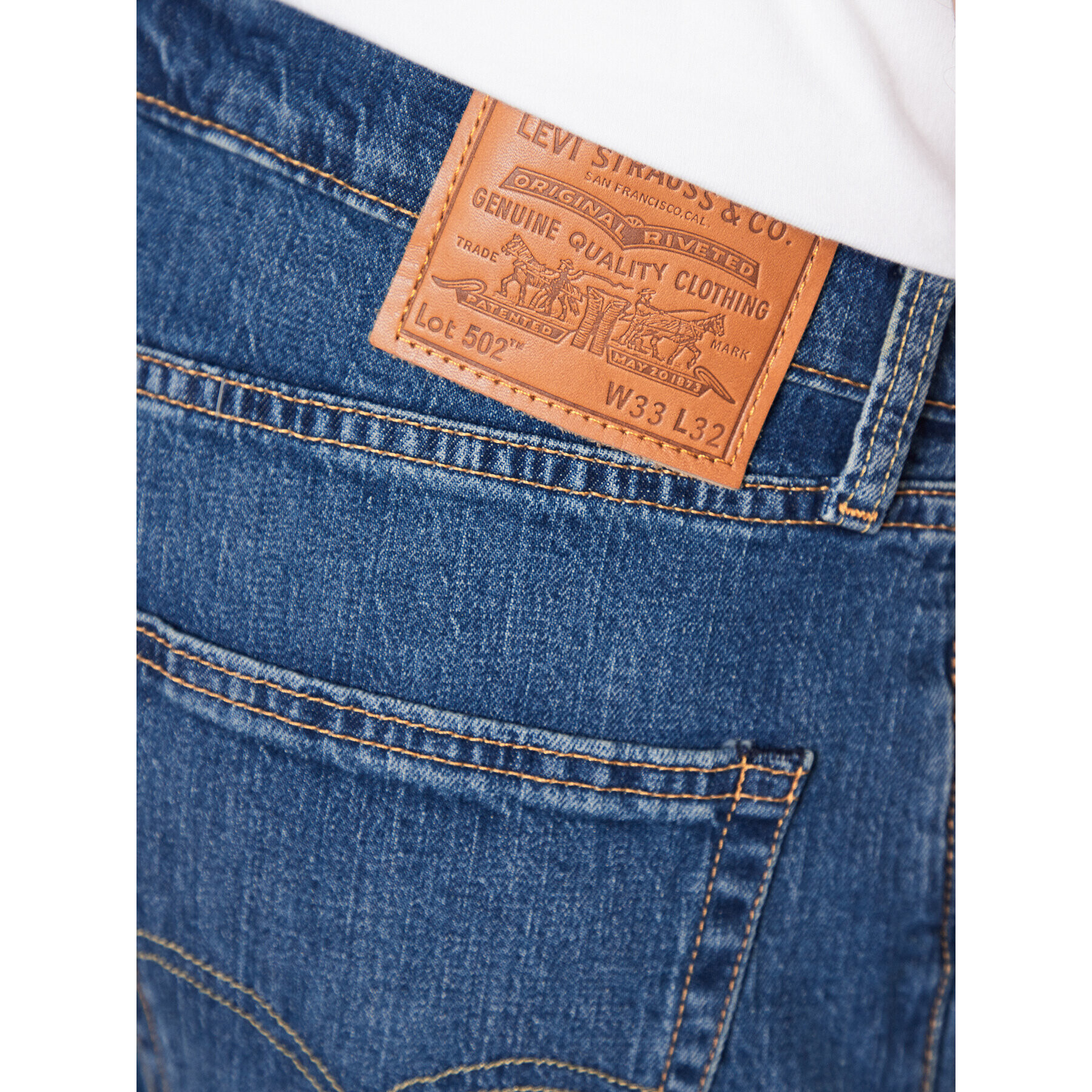 Levi's® Дънки 502™ 29507-1368 Син Tapered Fit - Pepit.bg