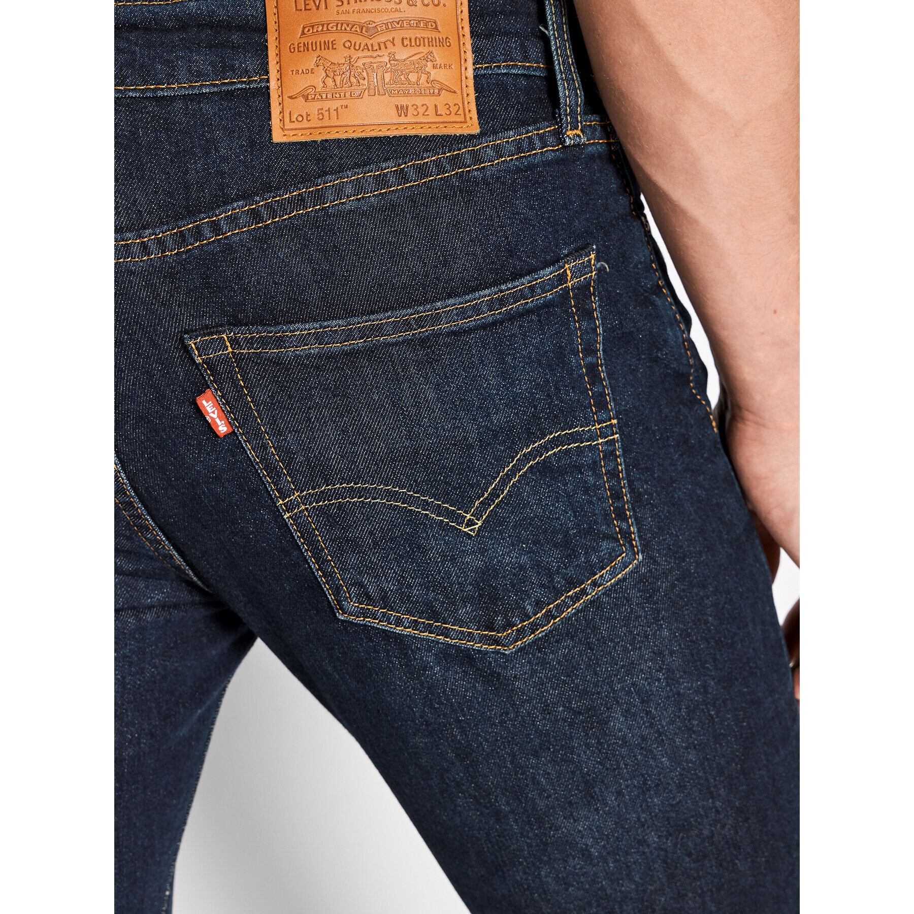 Levi's® Дънки 511™ 04511-5468 Тъмносин Slim Fit - Pepit.bg