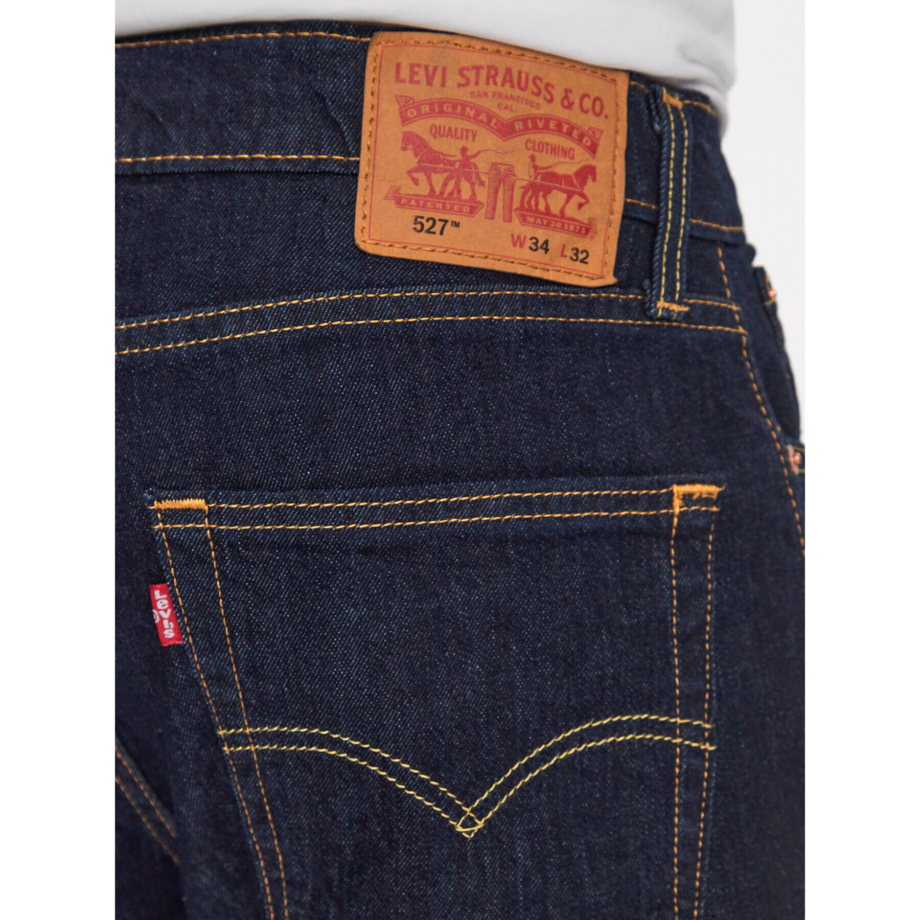 Levi's® Дънки 527™ 05527-0707 Тъмносин Bootcut Fit - Pepit.bg