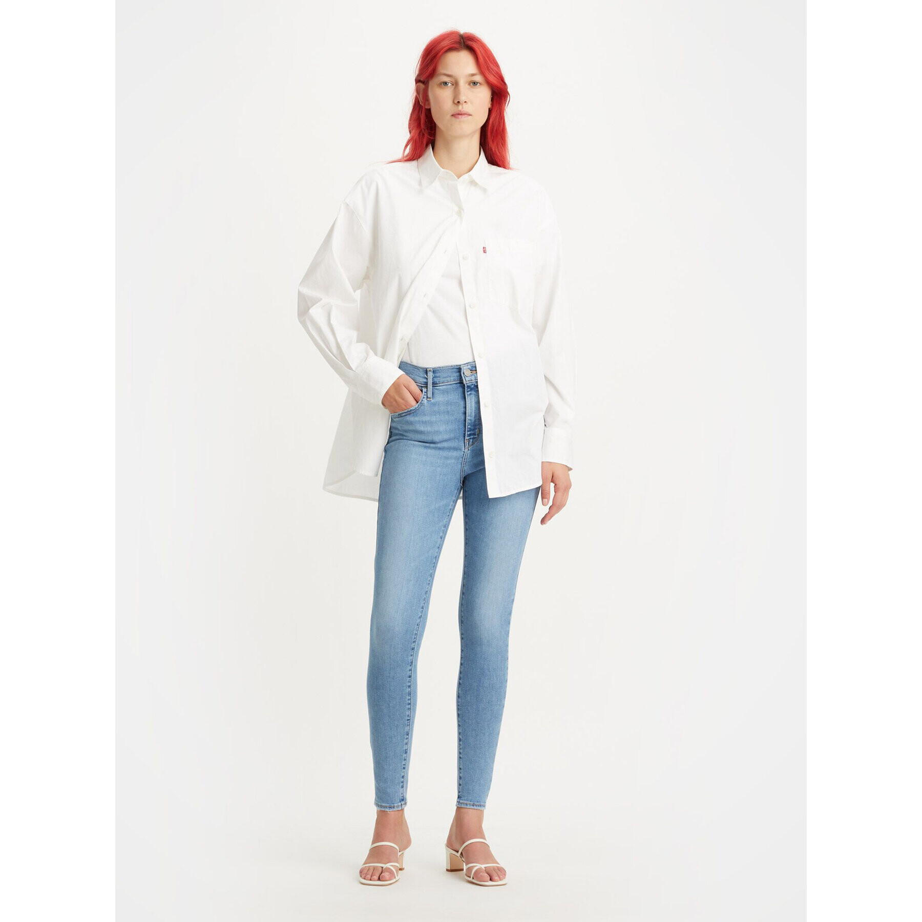 Levi's® Дънки 720™ 527970357 Син Super Skinny Fit - Pepit.bg