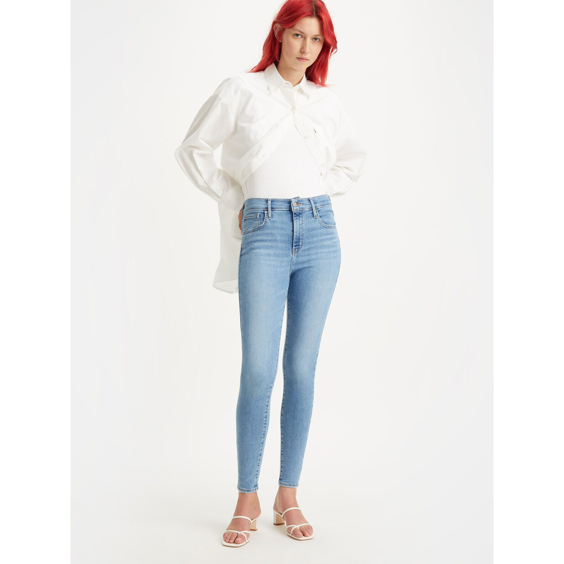 Levi's® Дънки 720™ 527970357 Син Super Skinny Fit - Pepit.bg