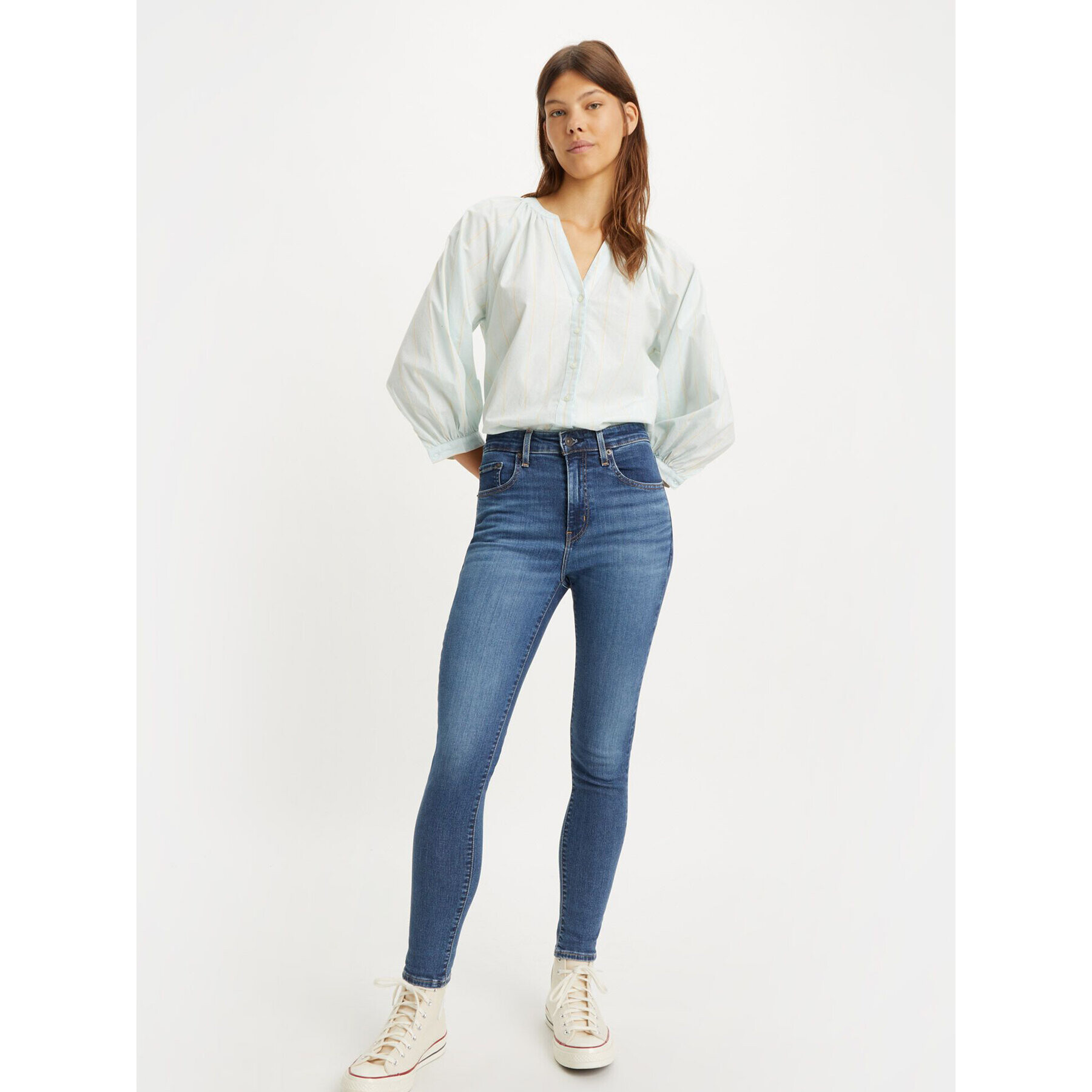 Levi's® Дънки 721™ 18882-0595 Син Skinny Fit - Pepit.bg