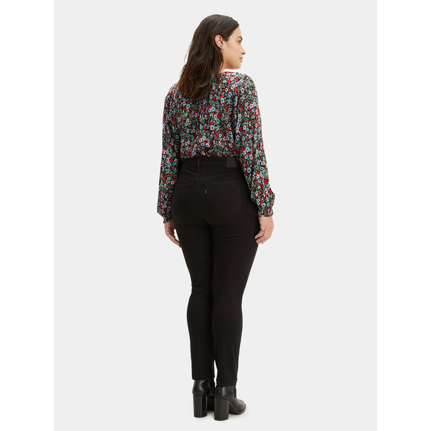 Levi's® Дънки 721™ 83368-0007 Черен Slim Fit - Pepit.bg