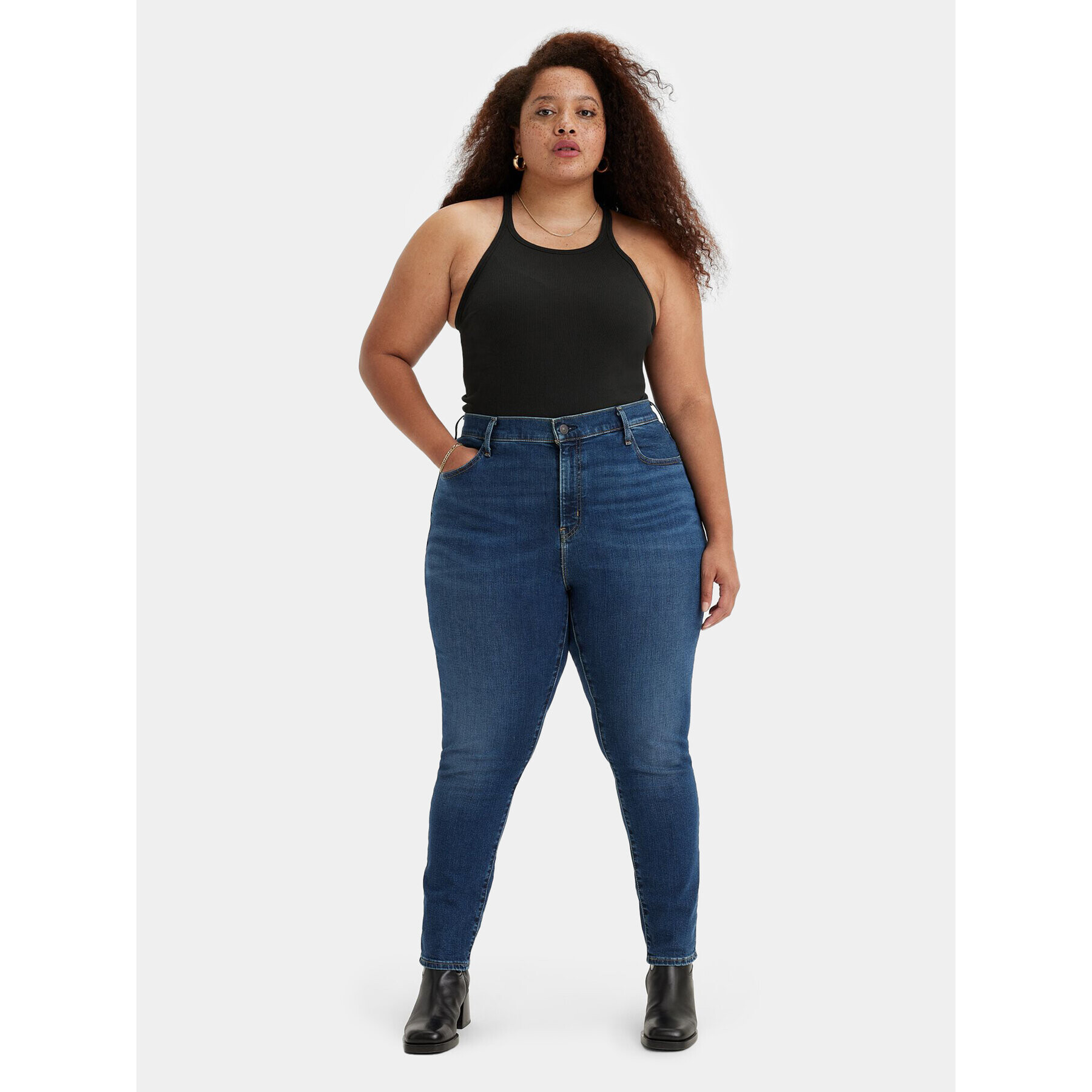 Levi's® Дънки 721™ 83368-0090 Син Slim Fit - Pepit.bg