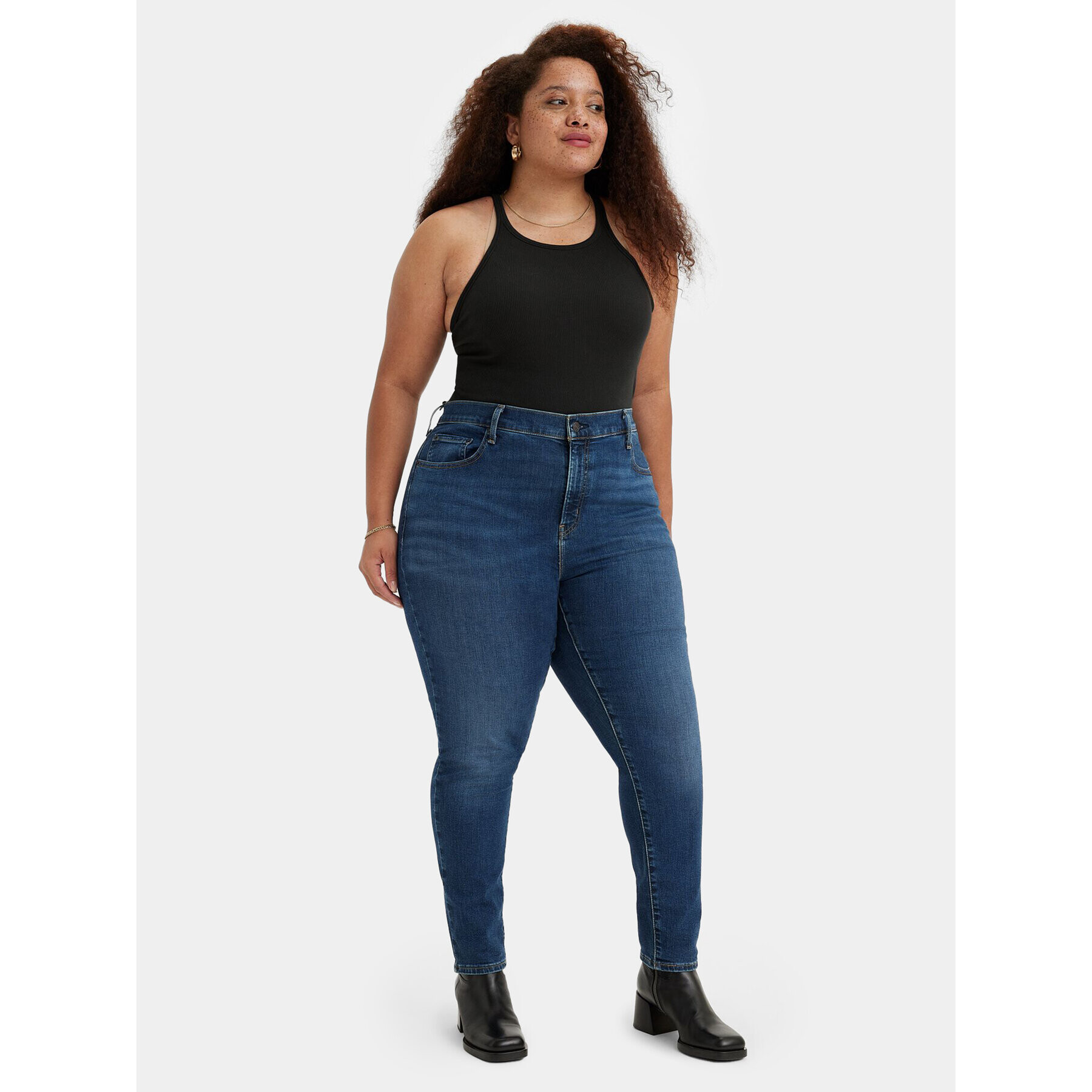 Levi's® Дънки 721™ 83368-0090 Син Slim Fit - Pepit.bg