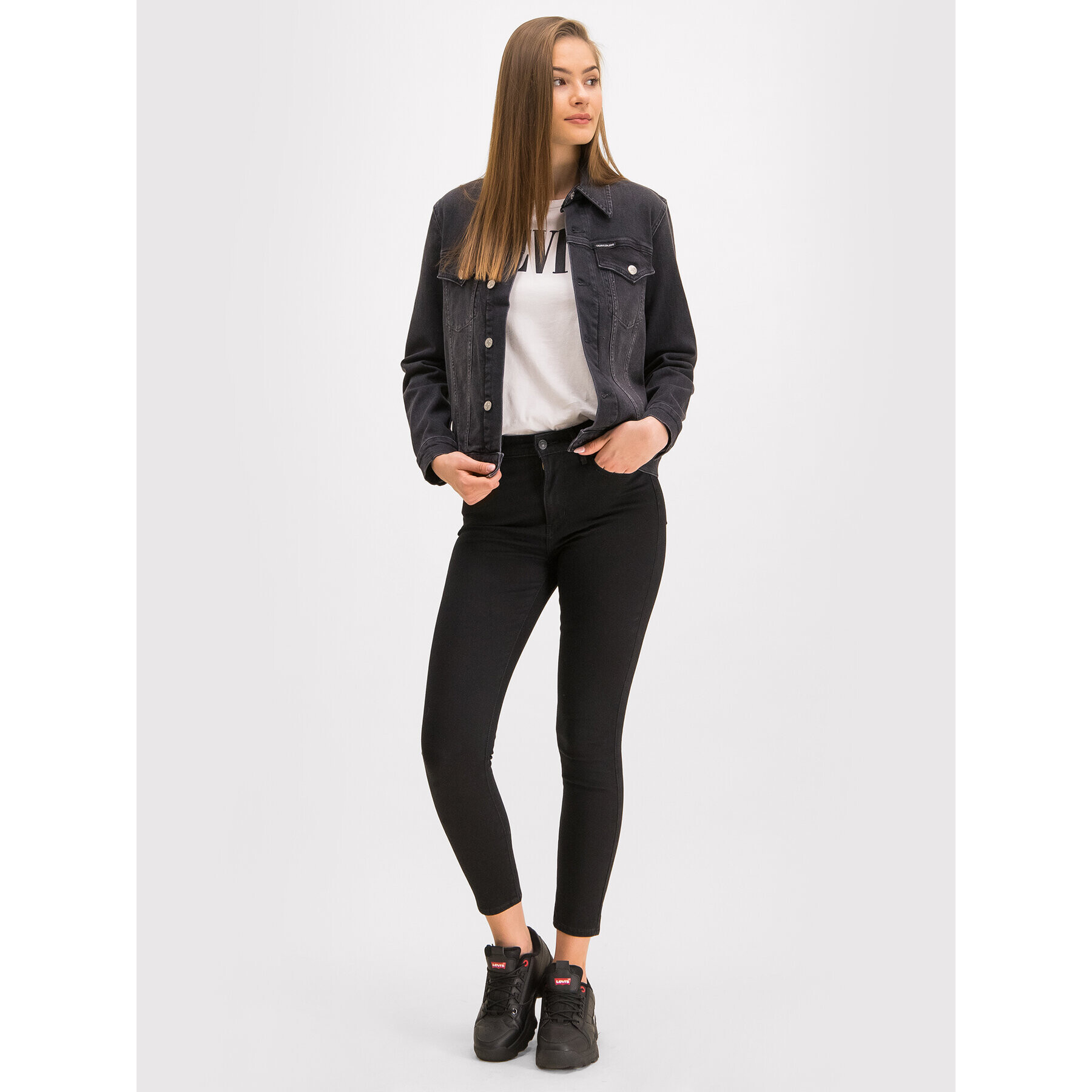 Levi's® Дънки 721™ High-Waisted 18882-0233 Черен Skinny Fit - Pepit.bg