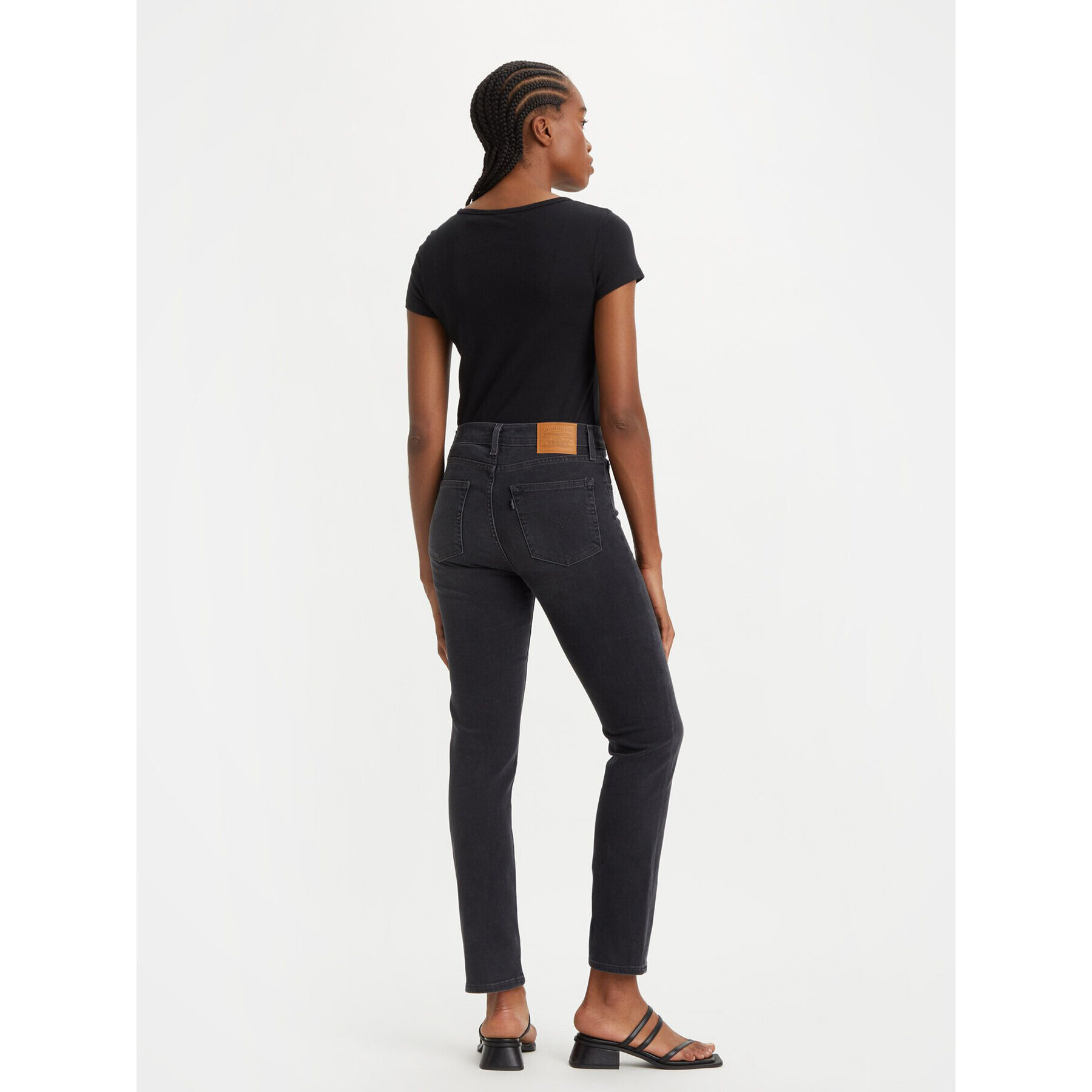 Levi's® Дънки 724™ 188830199 Черен Straight Fit - Pepit.bg