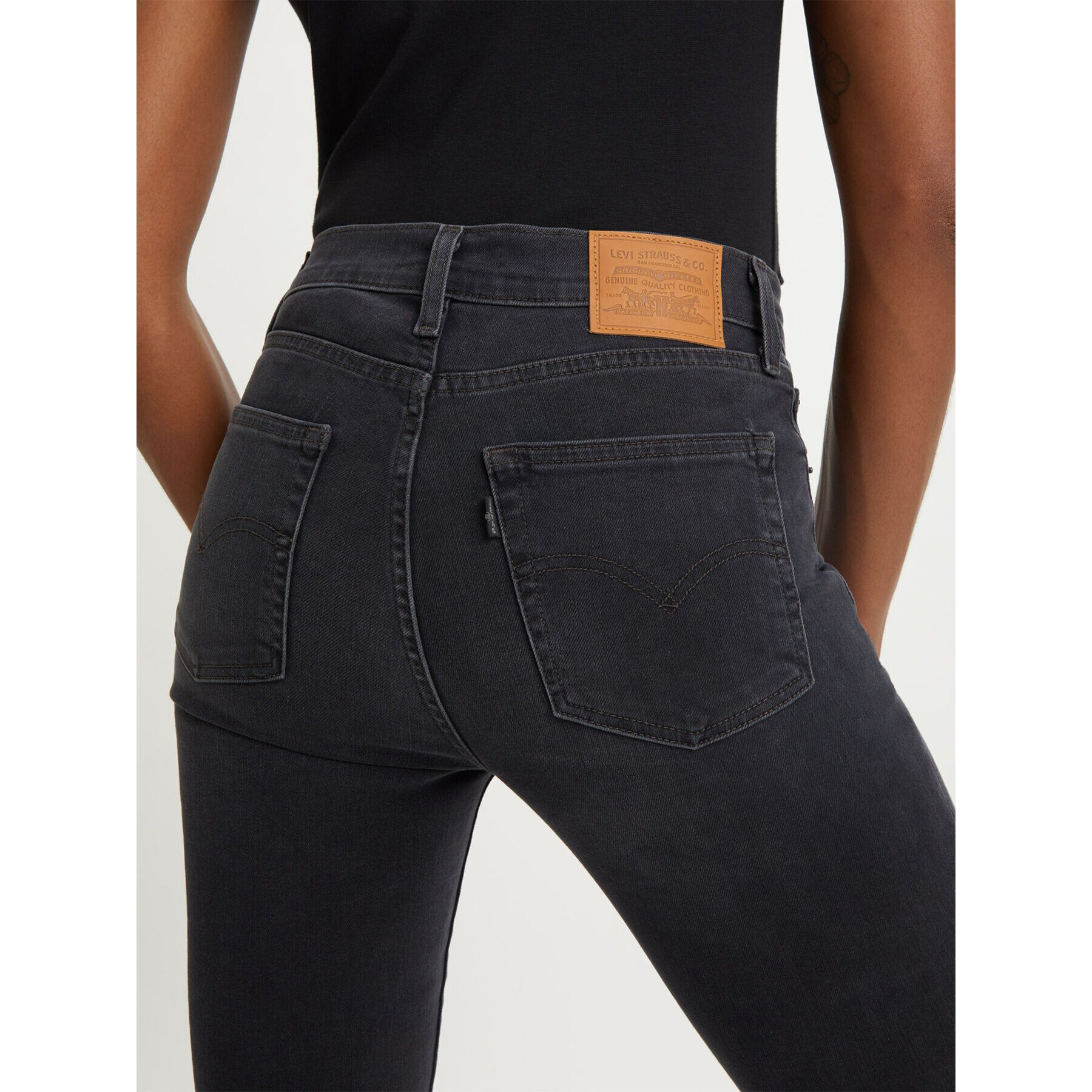 Levi's® Дънки 724™ 188830199 Черен Straight Fit - Pepit.bg