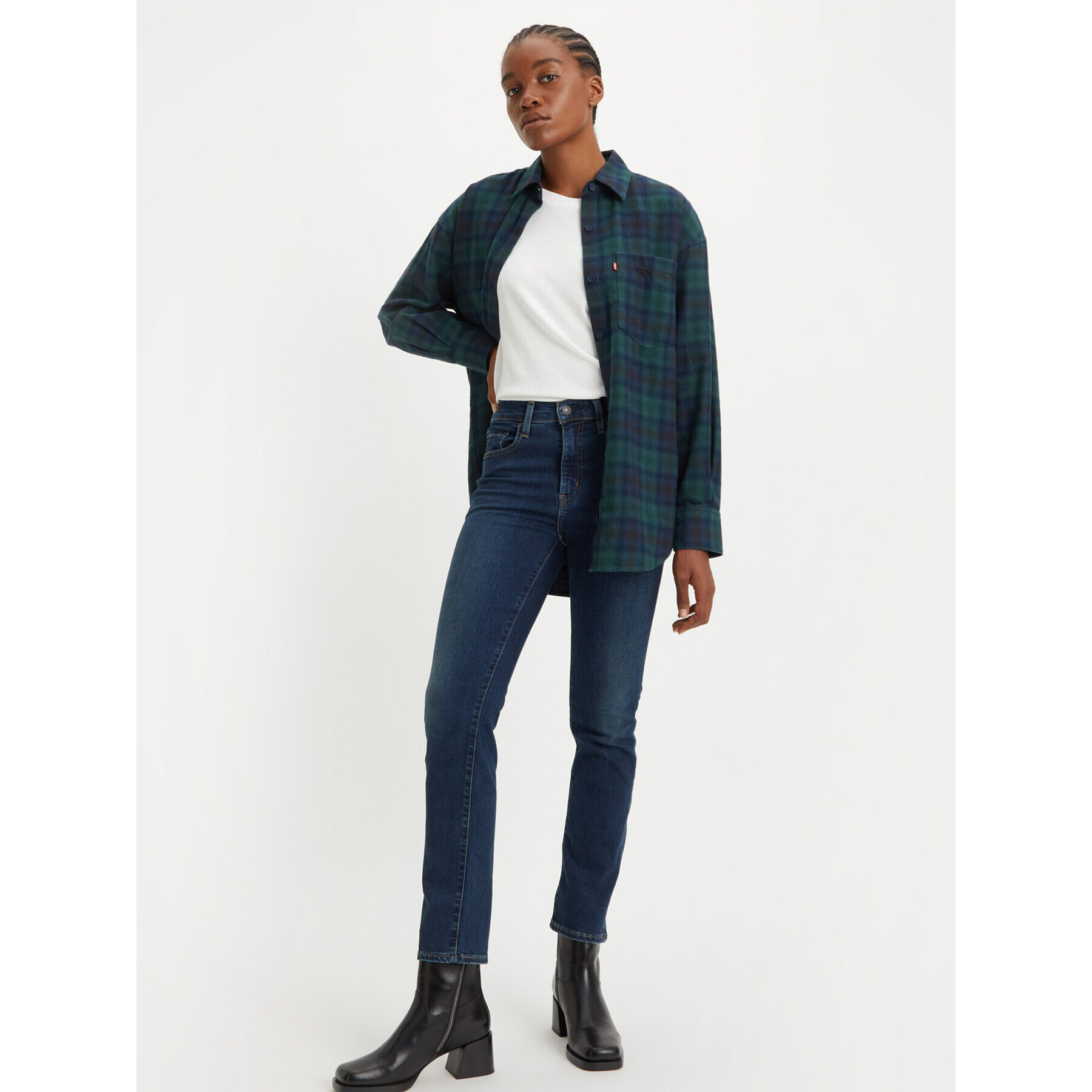 Levi's® Дънки 724™ 188830208 Тъмносин Straight Fit - Pepit.bg