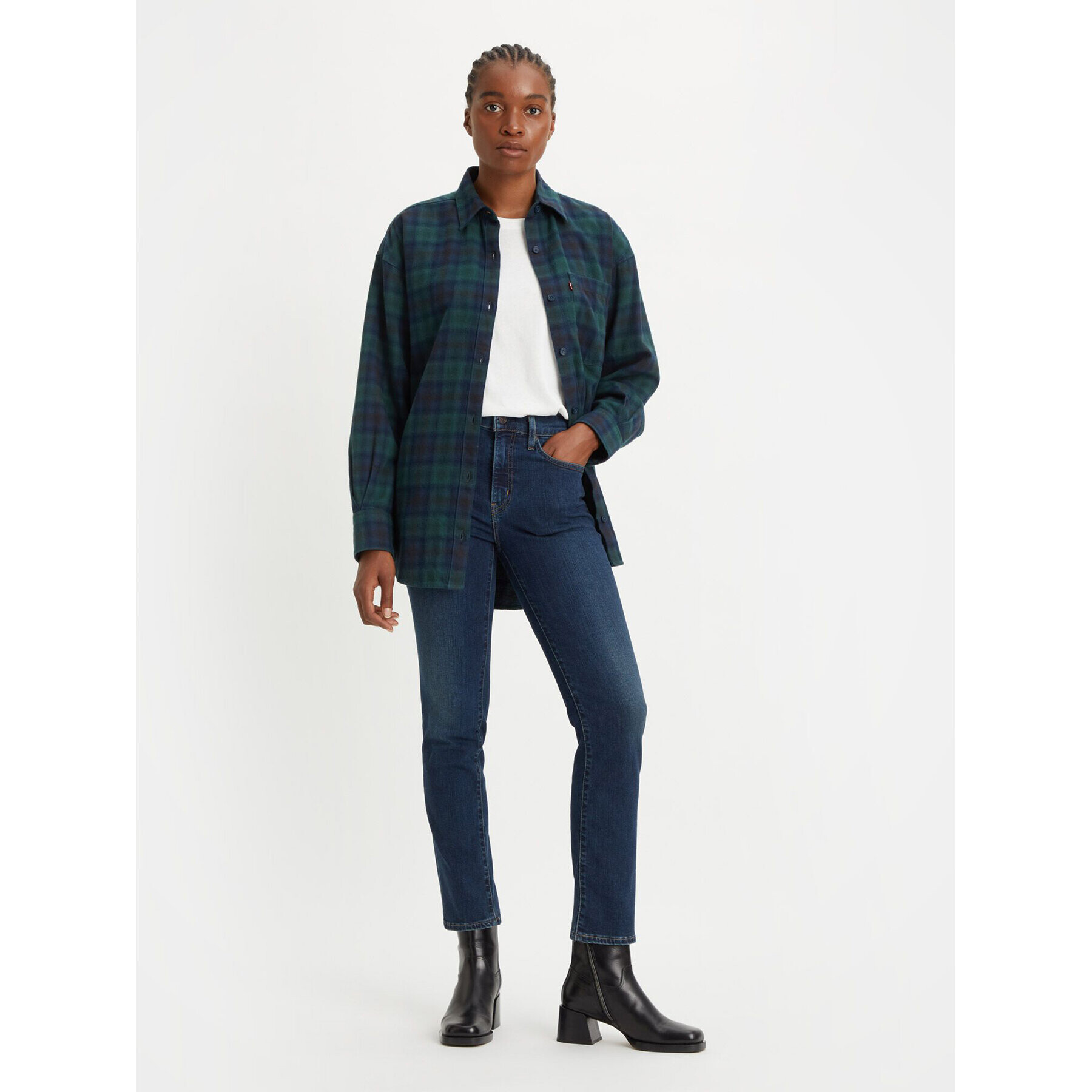 Levi's® Дънки 724™ 188830208 Тъмносин Straight Fit - Pepit.bg