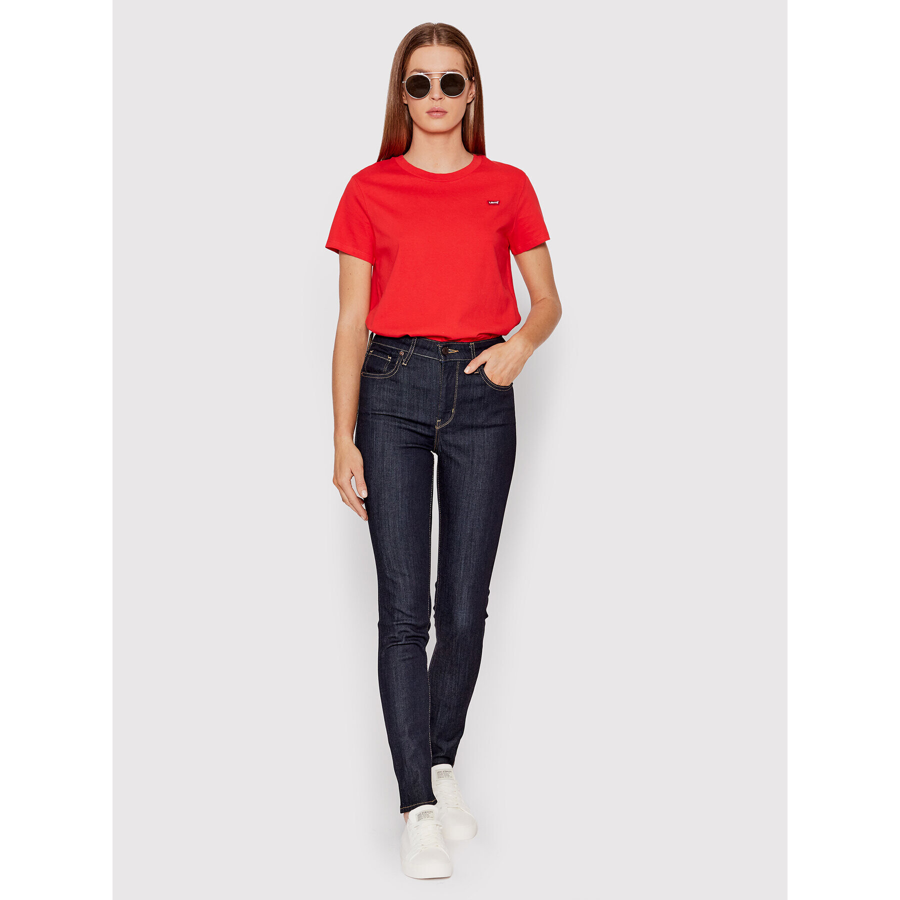 Levi's® Дънки 724™ High-Waisted 18883-0015 Тъмносин Regular Fit - Pepit.bg