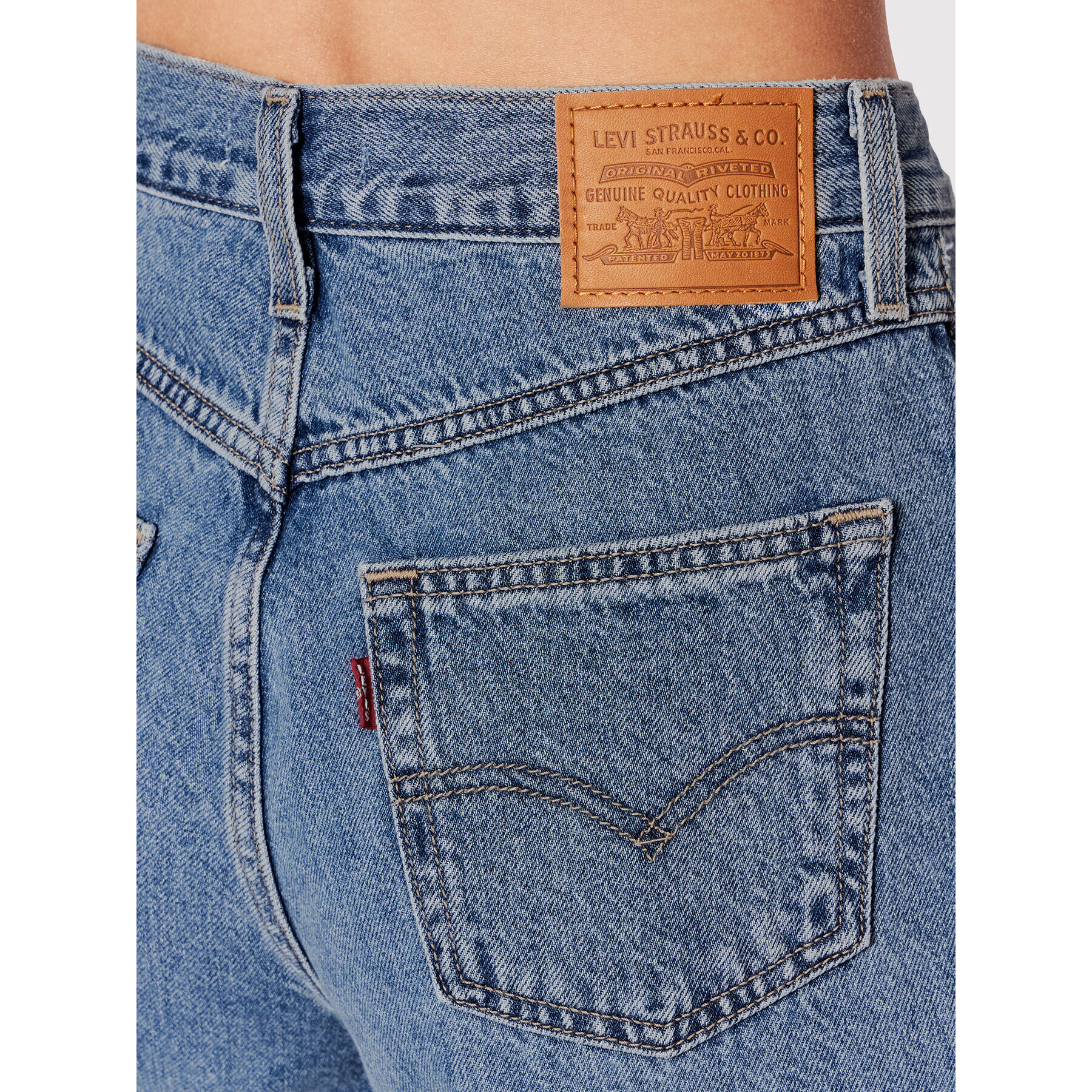 Levi's® Дънки 80's A3506-0002 Син Mom Fit - Pepit.bg