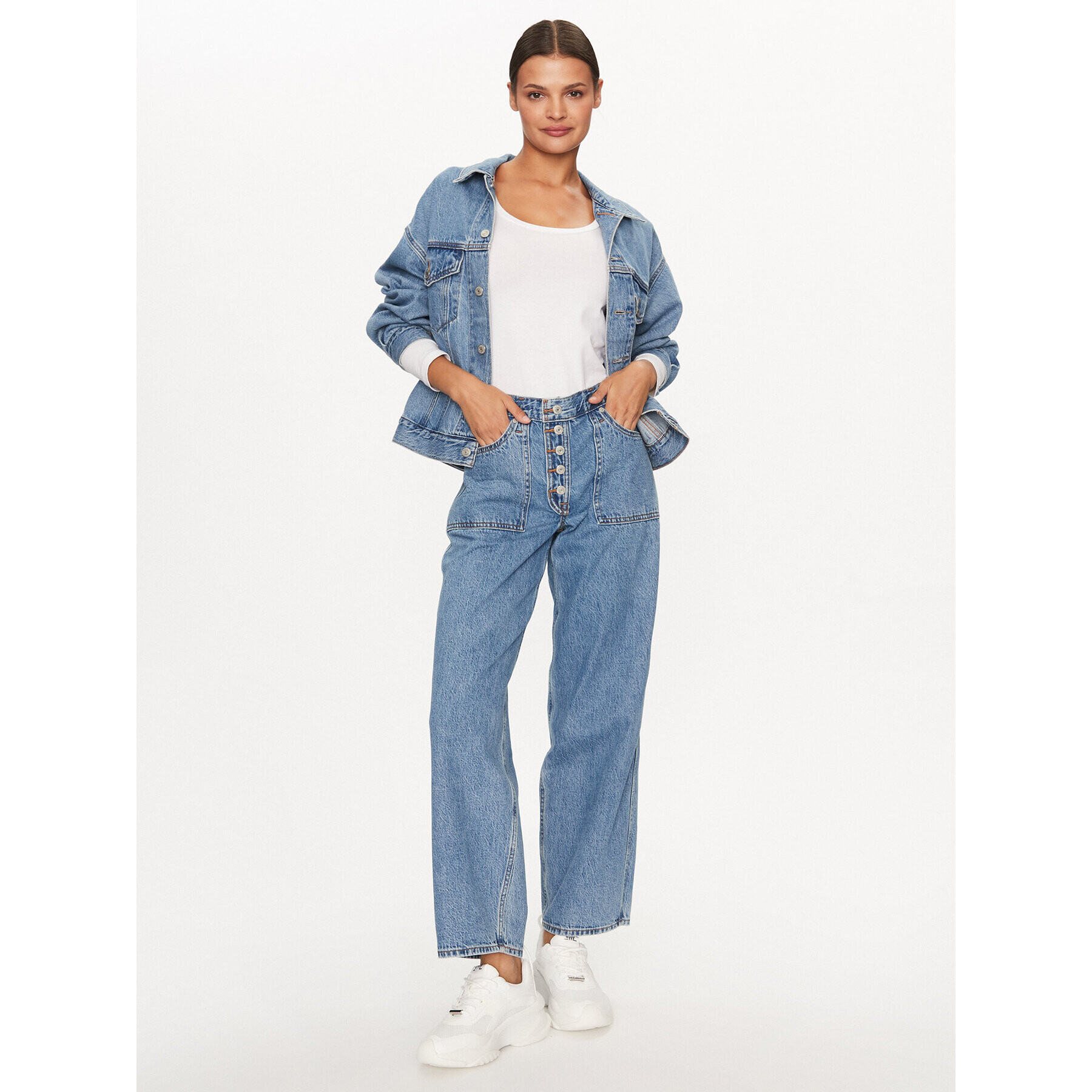 Levi's® Дънки Reversible Baggy Dad A5928-0000 Син Baggy Fit - Pepit.bg