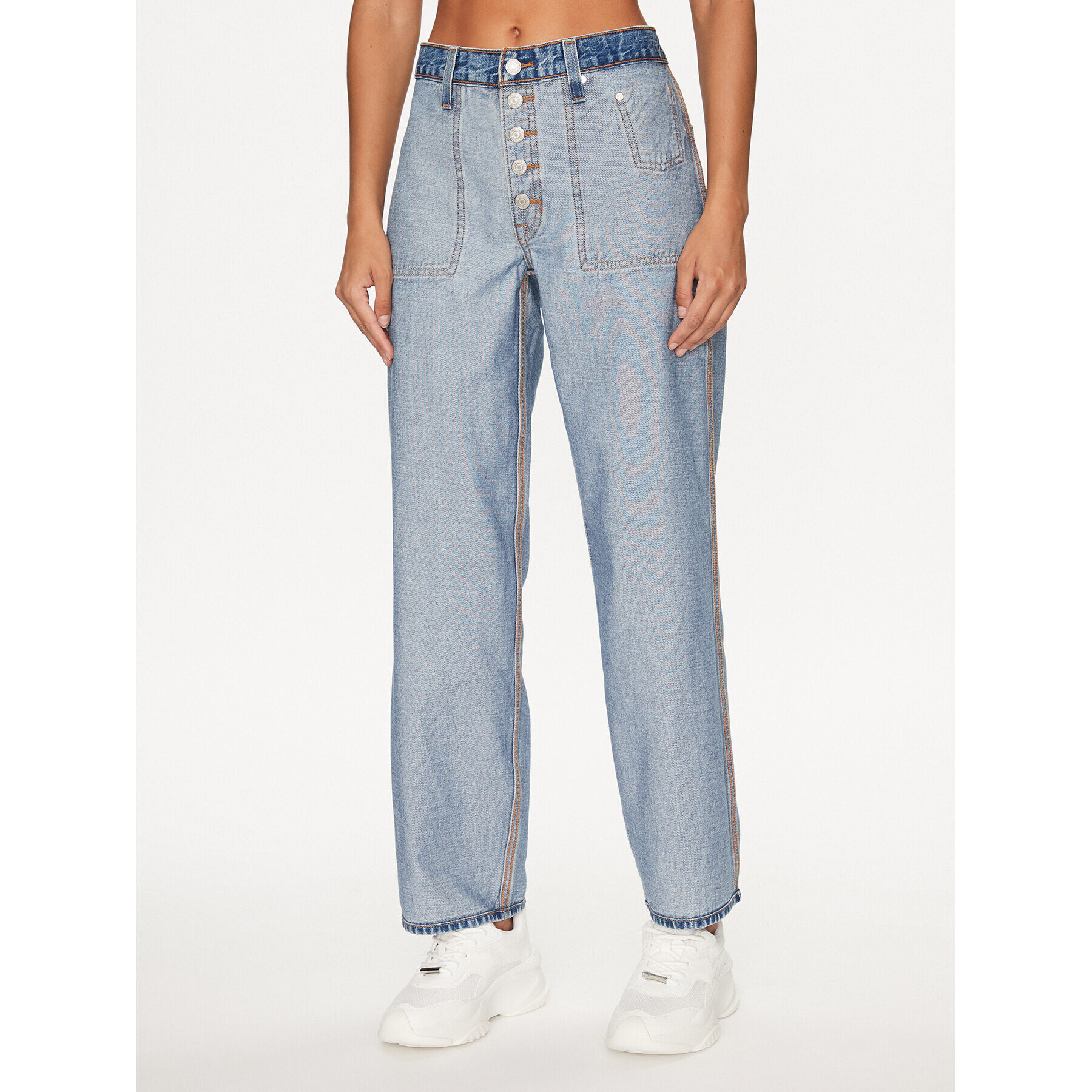 Levi's® Дънки Reversible Baggy Dad A5928-0000 Син Baggy Fit - Pepit.bg