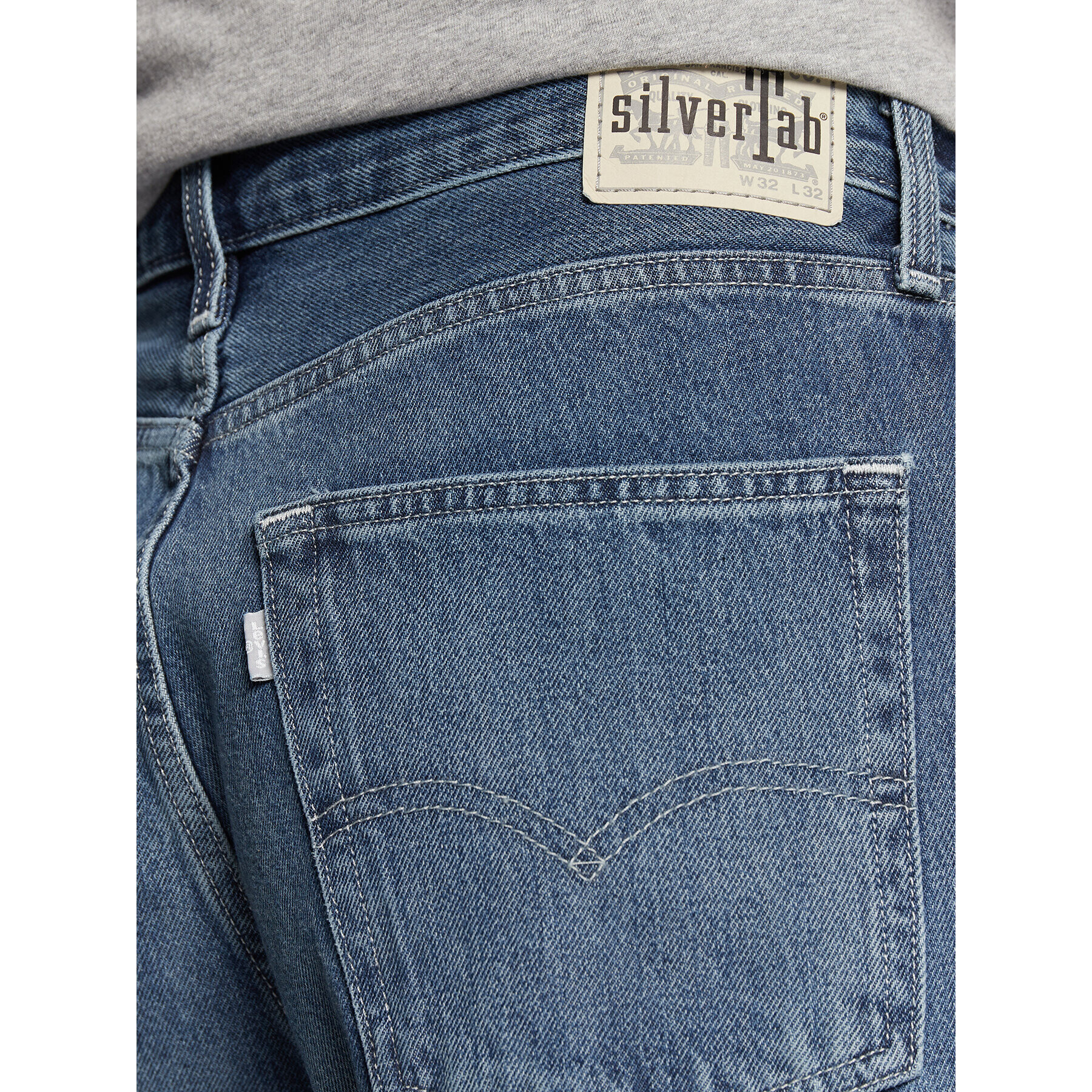 Levi's® Дънки Silver Tab A3421-0004 Син Loose Fit - Pepit.bg