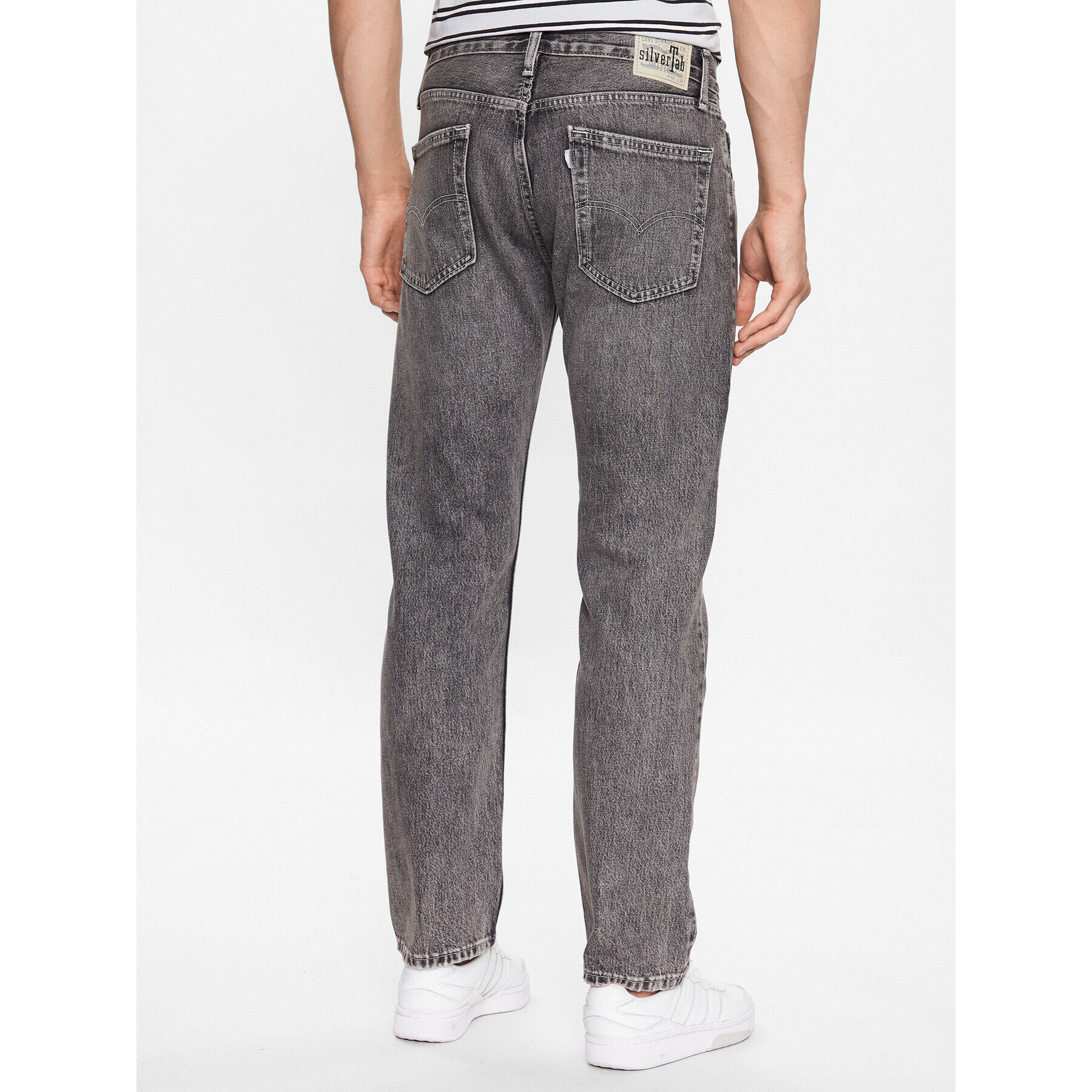 Levi's® Дънки Silver Tab A3666-0010 Сив Straight Fit - Pepit.bg