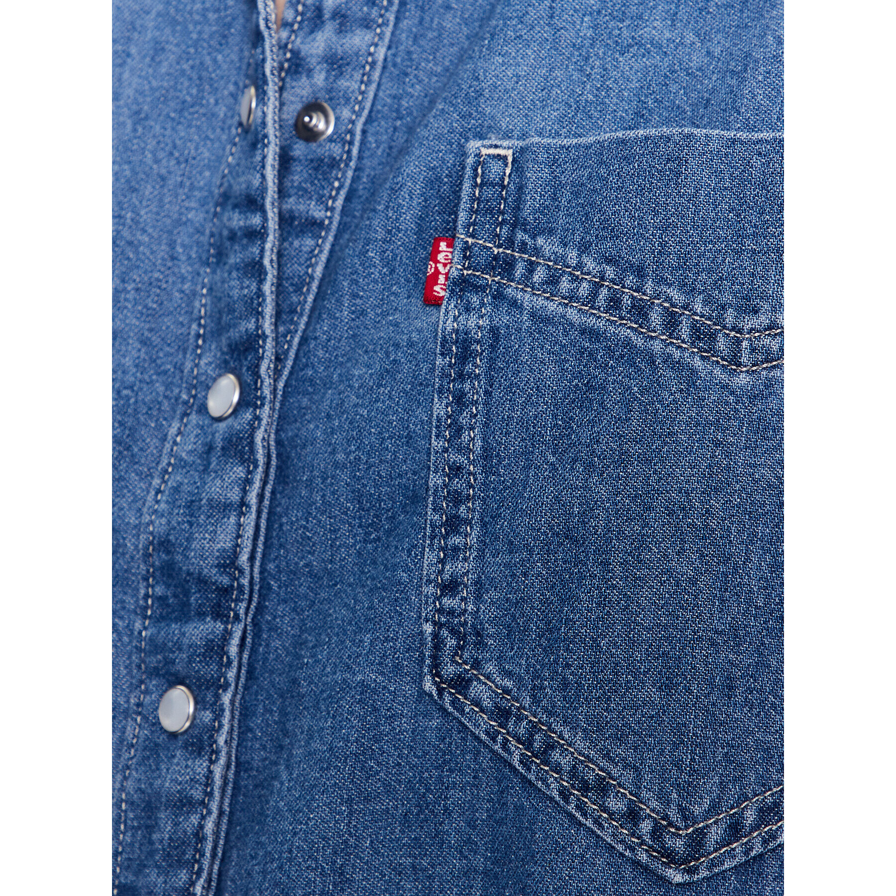 Levi's® дънкова риза Donovan Western A5974-0008 Син Relaxed Fit - Pepit.bg