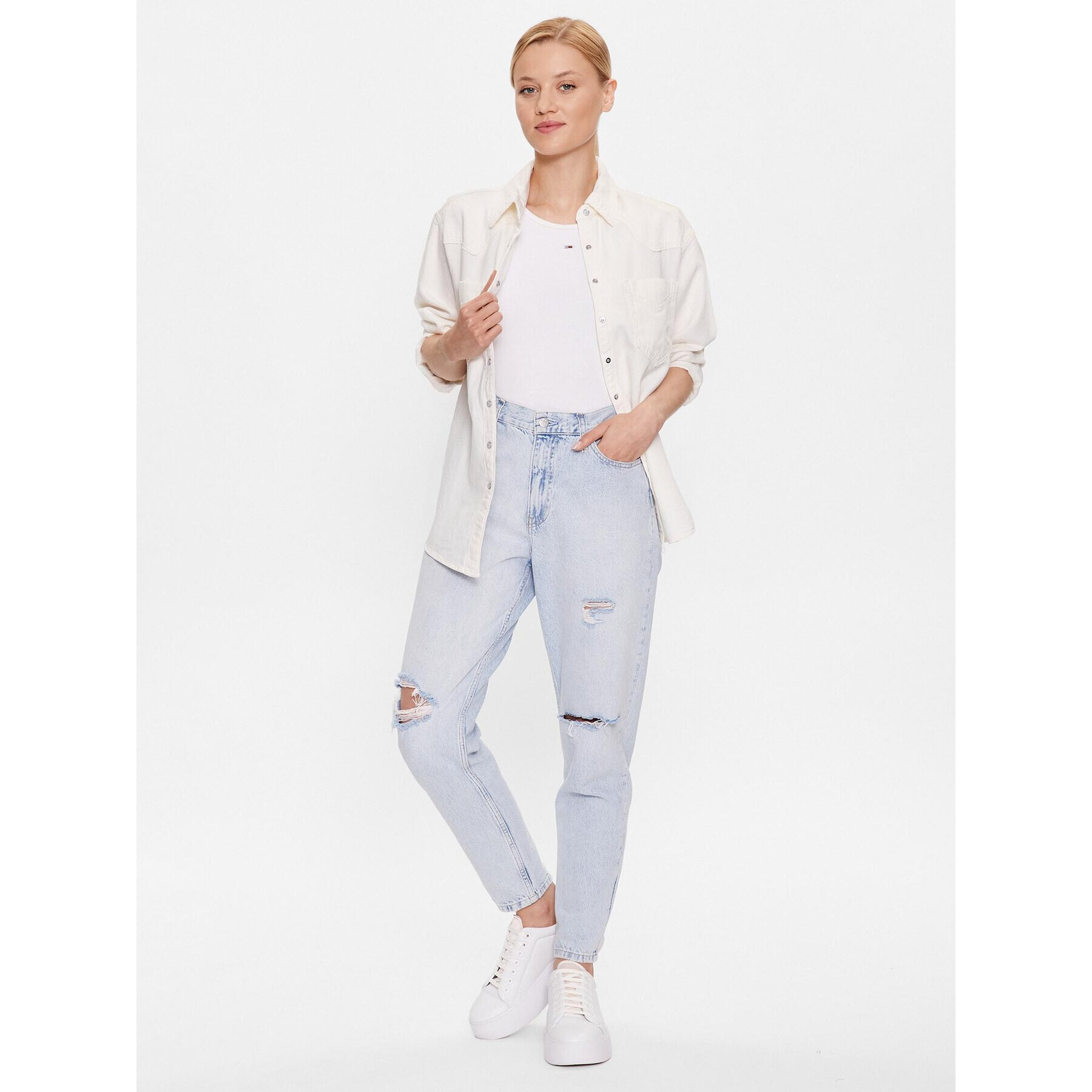Levi's® дънкова риза Donovan Western A5974-0009 Екрю Regular Fit - Pepit.bg