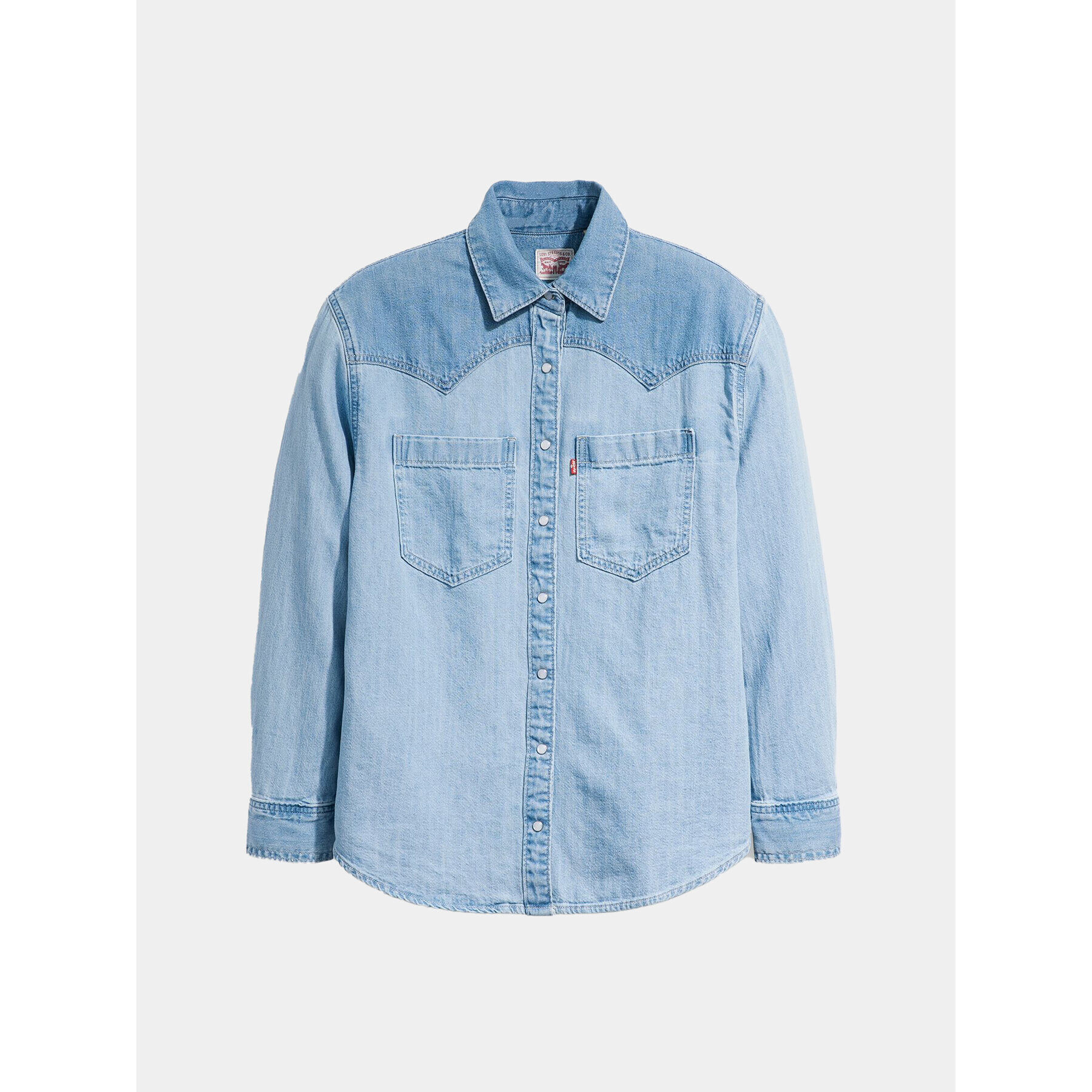 Levi's® дънкова риза Teodora A7244-0003 Син Relaxed Fit - Pepit.bg