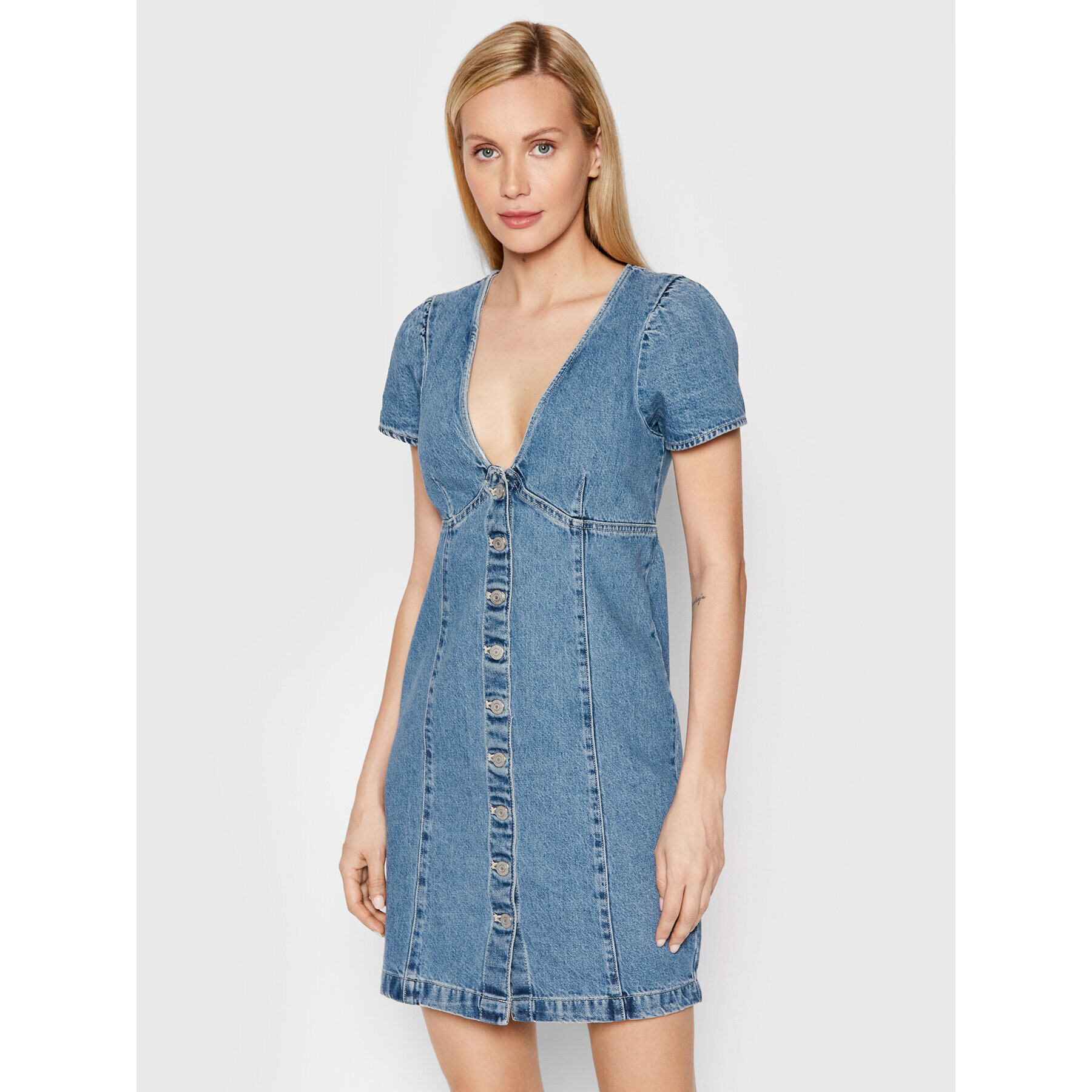 Levi's® Дънкова рокля Erin A3338-0000 Син Regular Fit - Pepit.bg