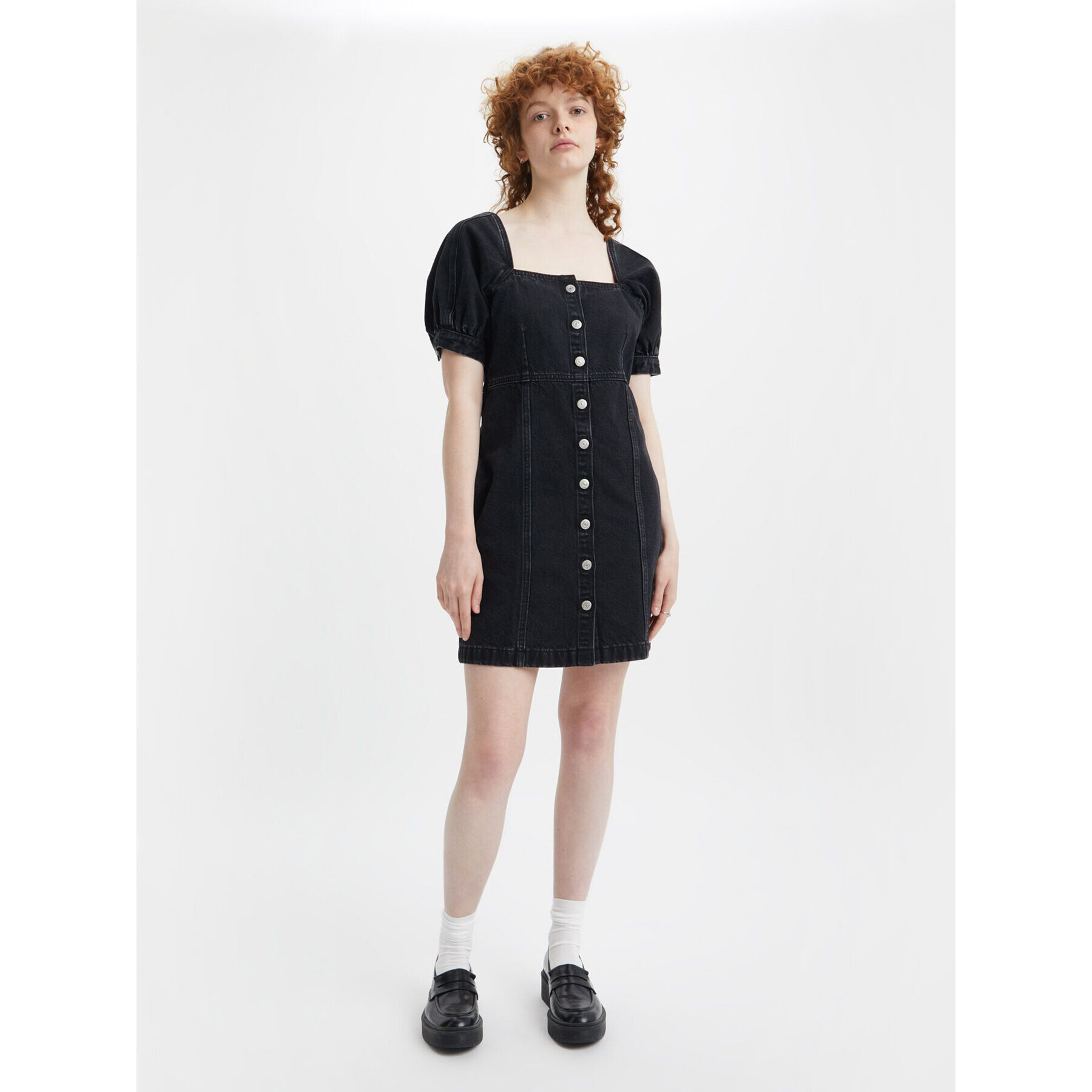Levi's® Дънкова рокля Rhode A33470001 Черен Standard Fit - Pepit.bg