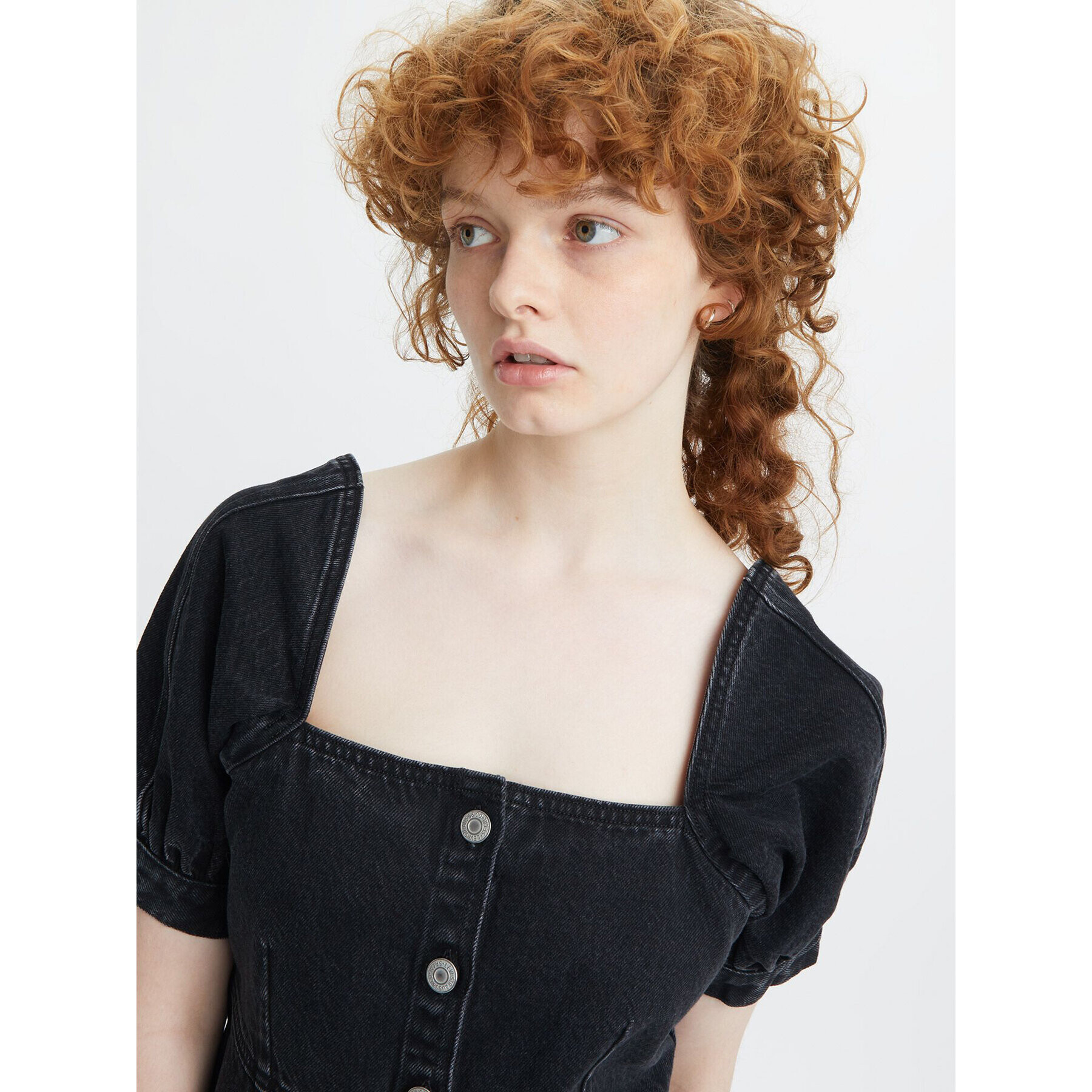 Levi's® Дънкова рокля Rhode A33470001 Черен Standard Fit - Pepit.bg