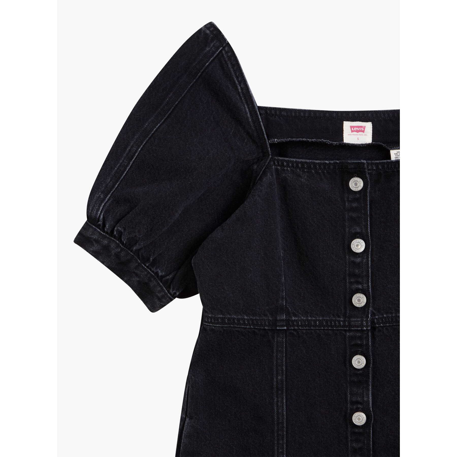 Levi's® Дънкова рокля Rhode A33470001 Черен Standard Fit - Pepit.bg