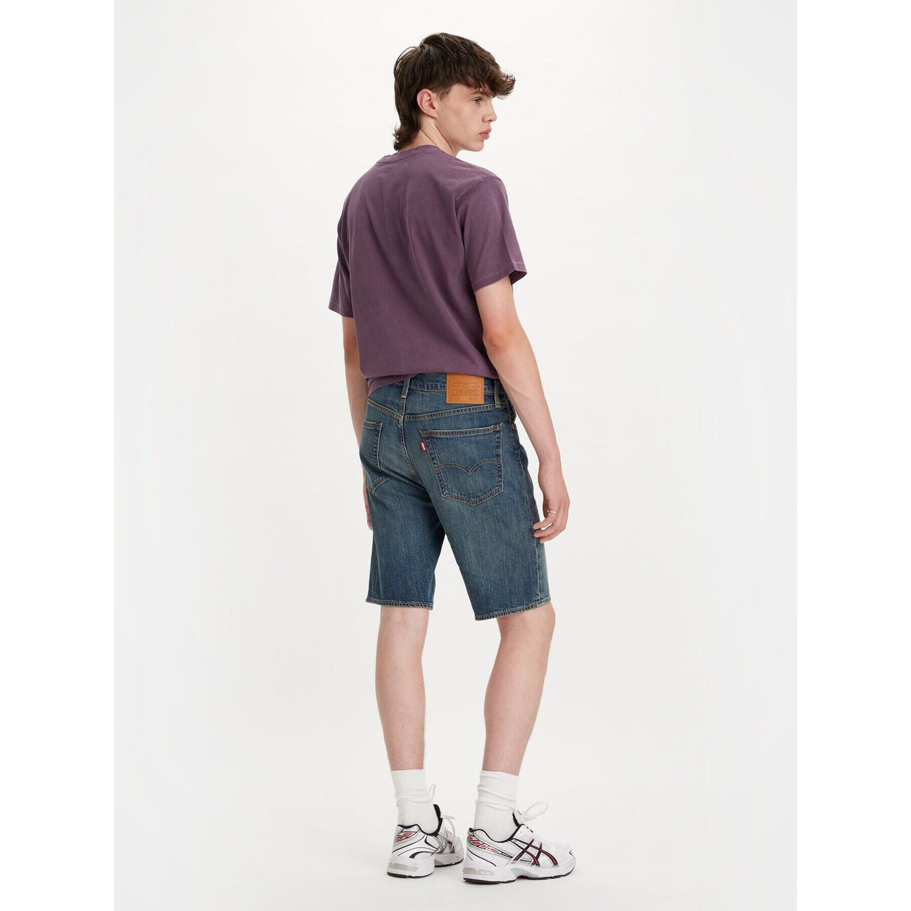 Levi's® Дънкови шорти 398640100 Тъмносин Straight Fit - Pepit.bg
