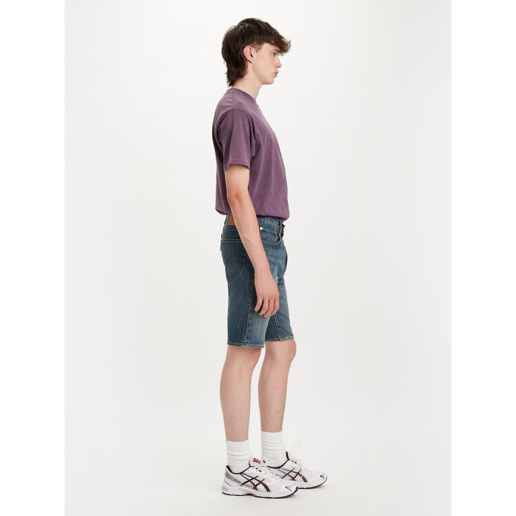 Levi's® Дънкови шорти 398640100 Тъмносин Straight Fit - Pepit.bg