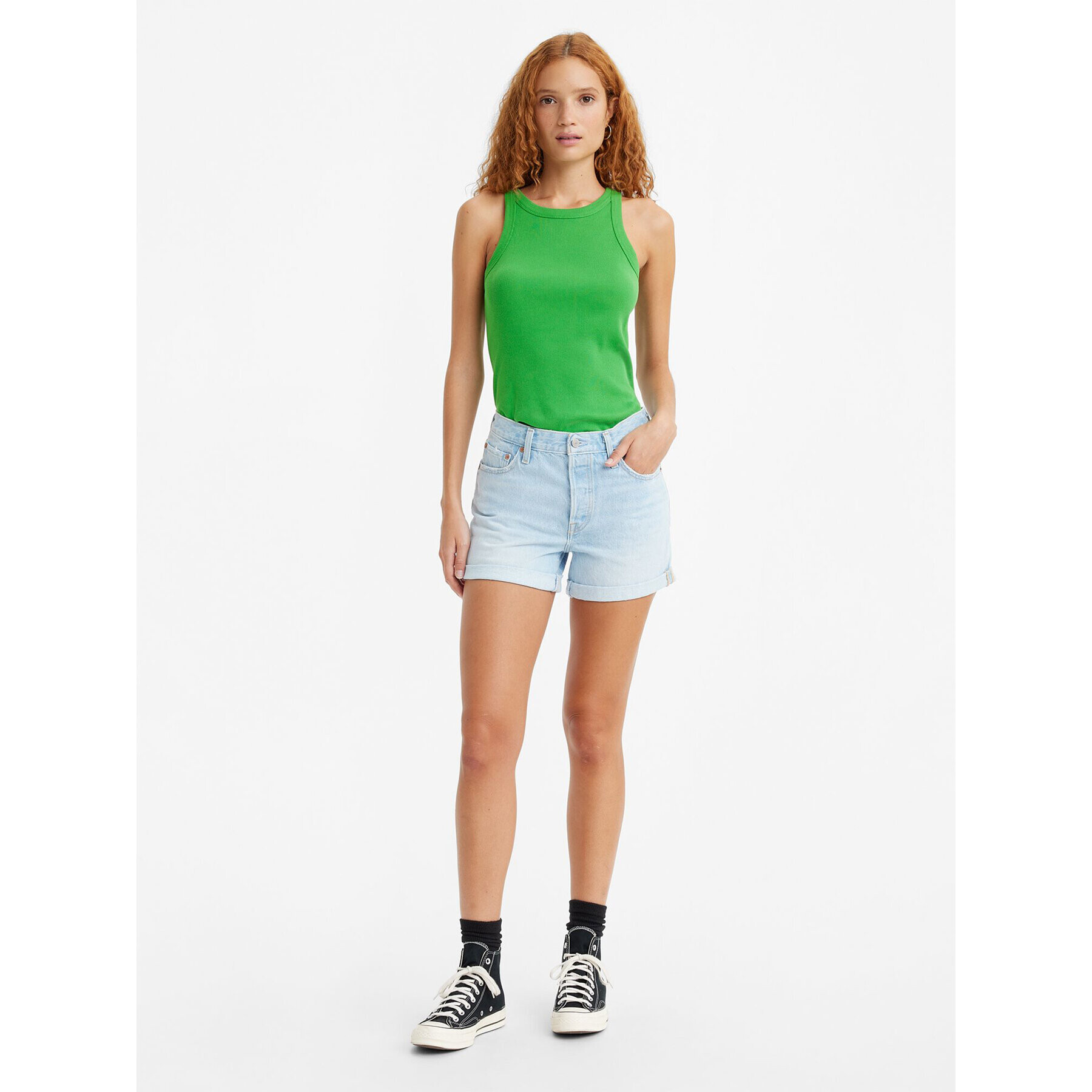 Levi's® Дънкови шорти 501® 299610034 Син Loose Fit - Pepit.bg