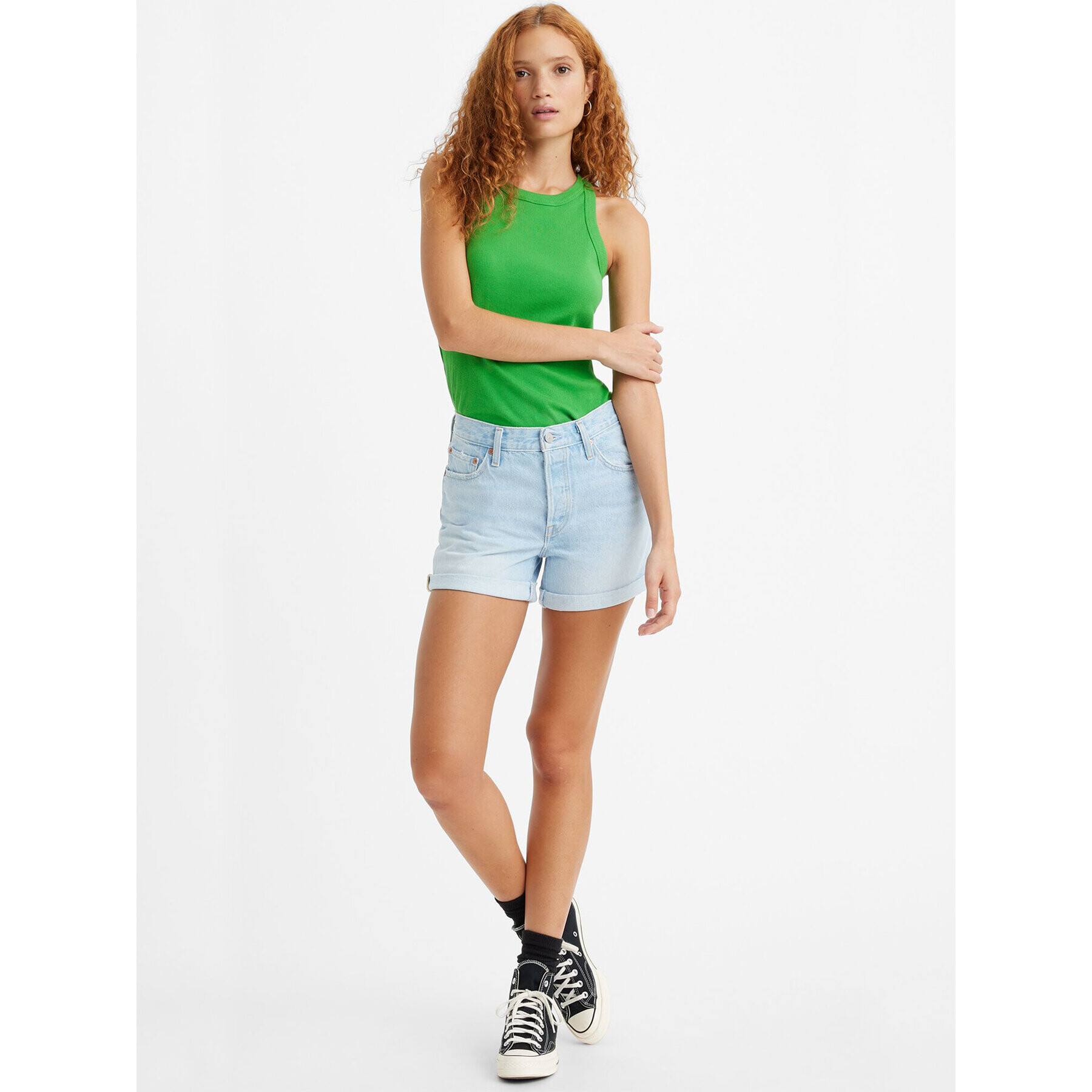 Levi's® Дънкови шорти 501® 299610034 Син Loose Fit - Pepit.bg