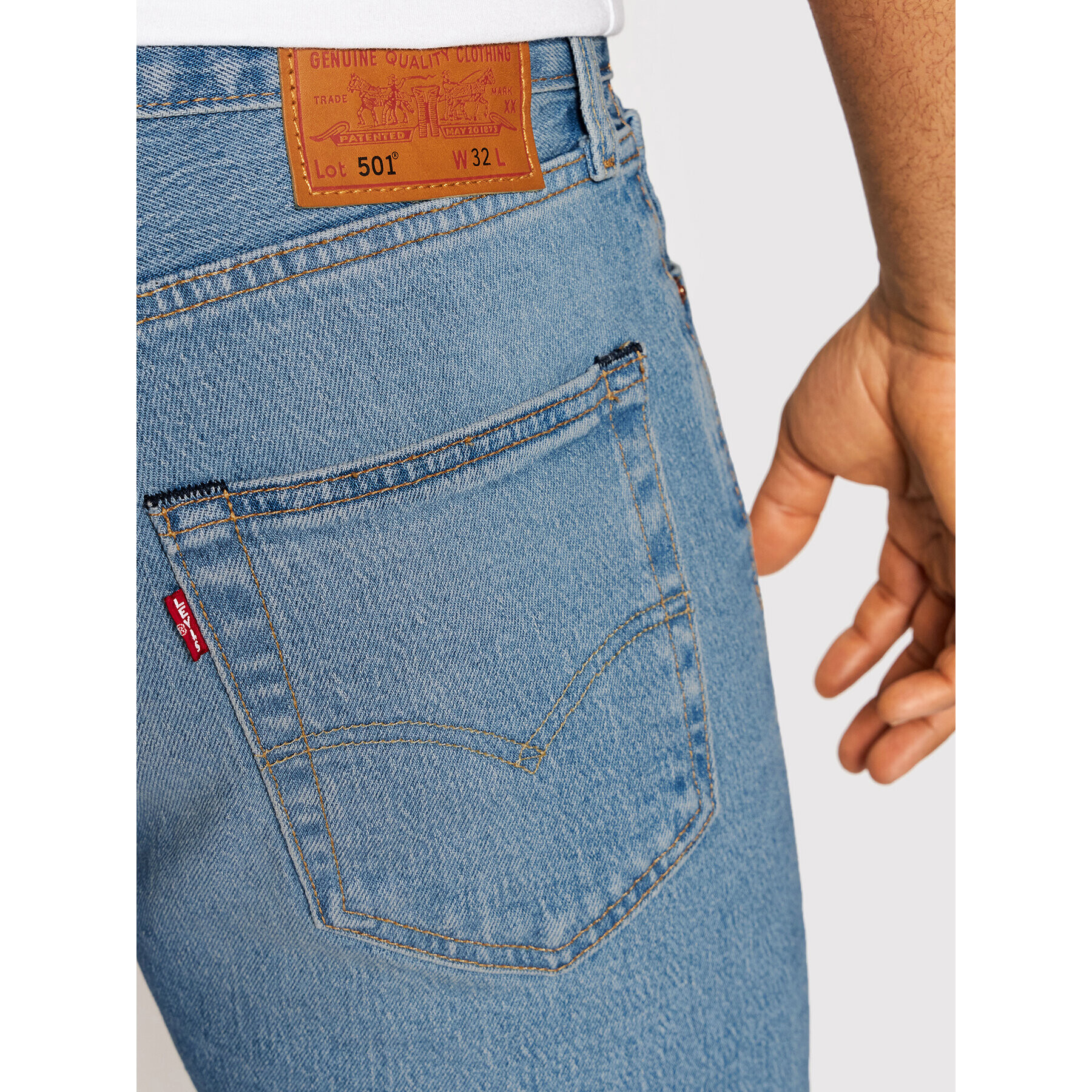 Levi's® Дънкови шорти 501® 36512-0147 Син Regular Fit - Pepit.bg