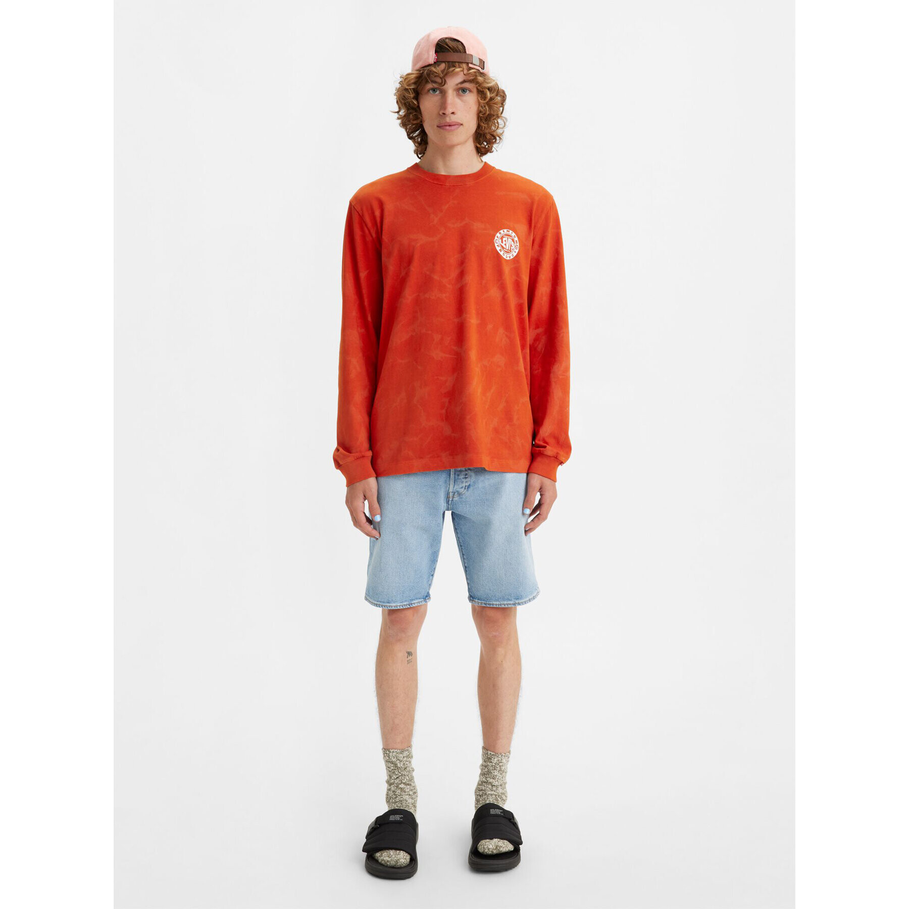 Levi's® Дънкови шорти 501® 365120186 Син Regular Fit - Pepit.bg
