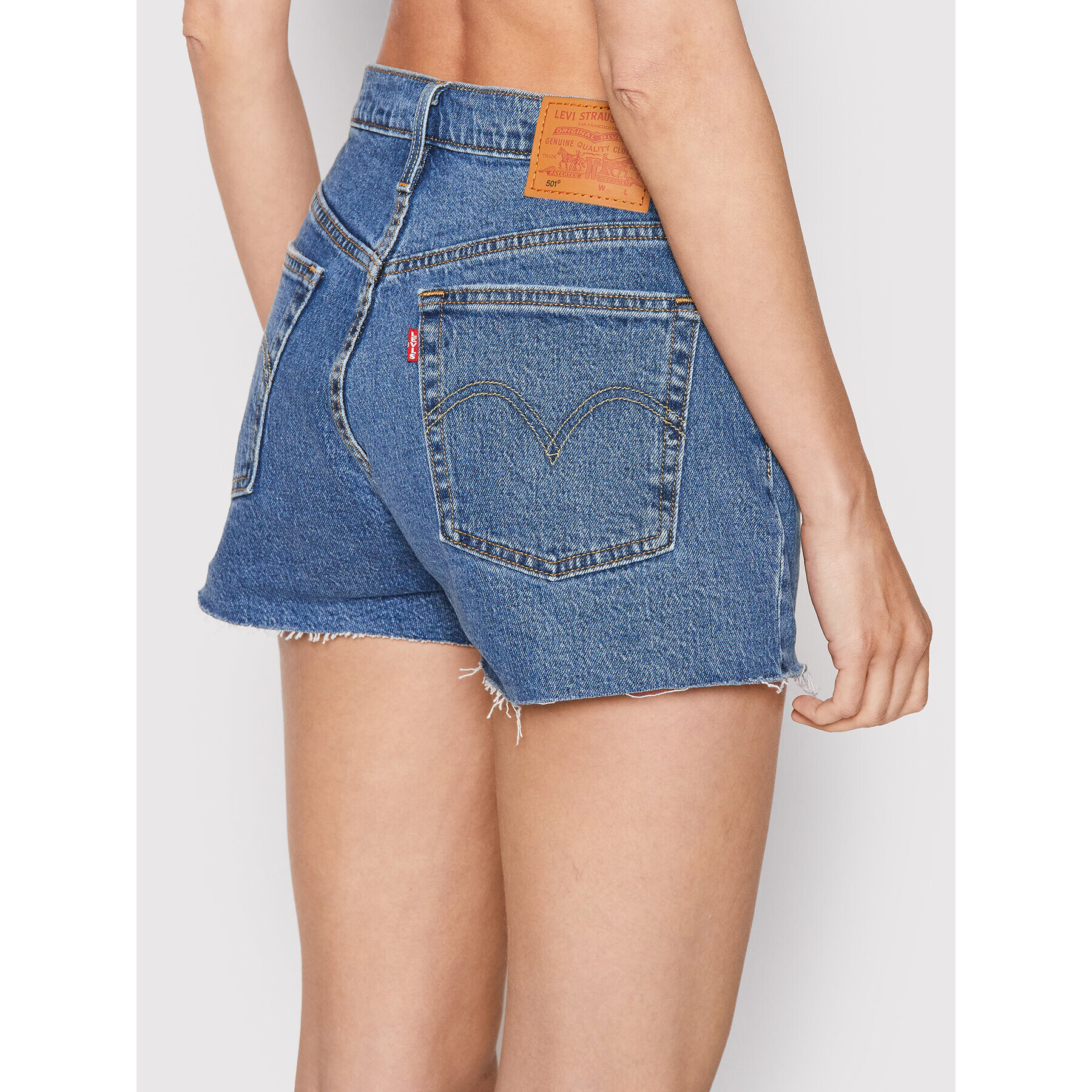 Levi's® Дънкови шорти 501® 56327-0242 Син Slim Fit - Pepit.bg