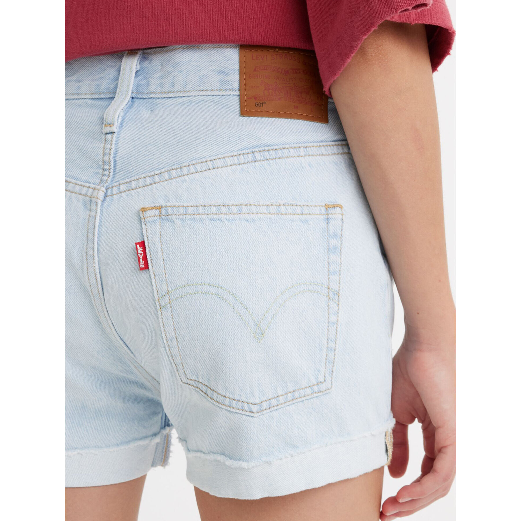 Levi's® Дънкови шорти 501® 563270313 Син Regular Fit - Pepit.bg