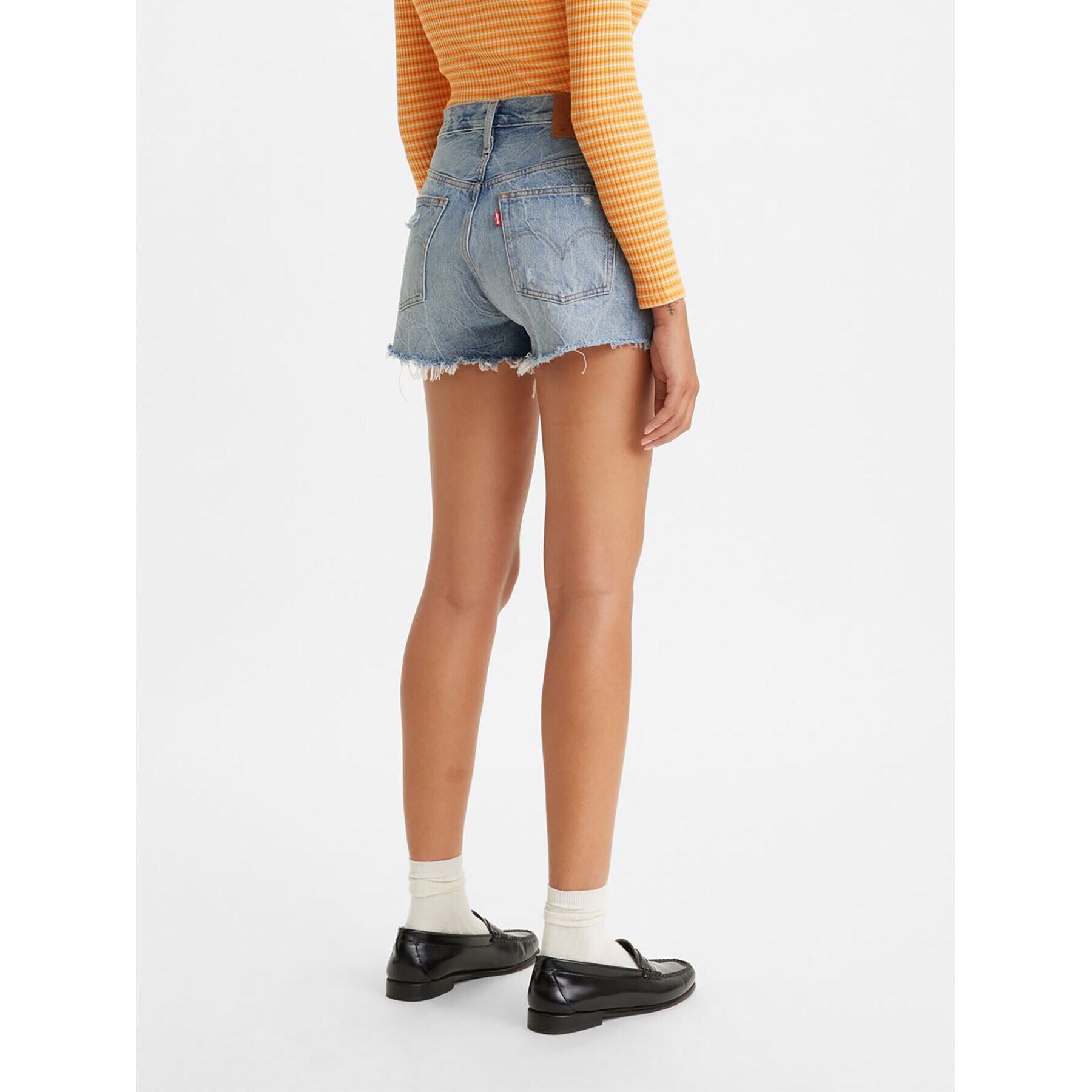 Levi's® Дънкови шорти 501® 563270314 Син Slim Fit - Pepit.bg
