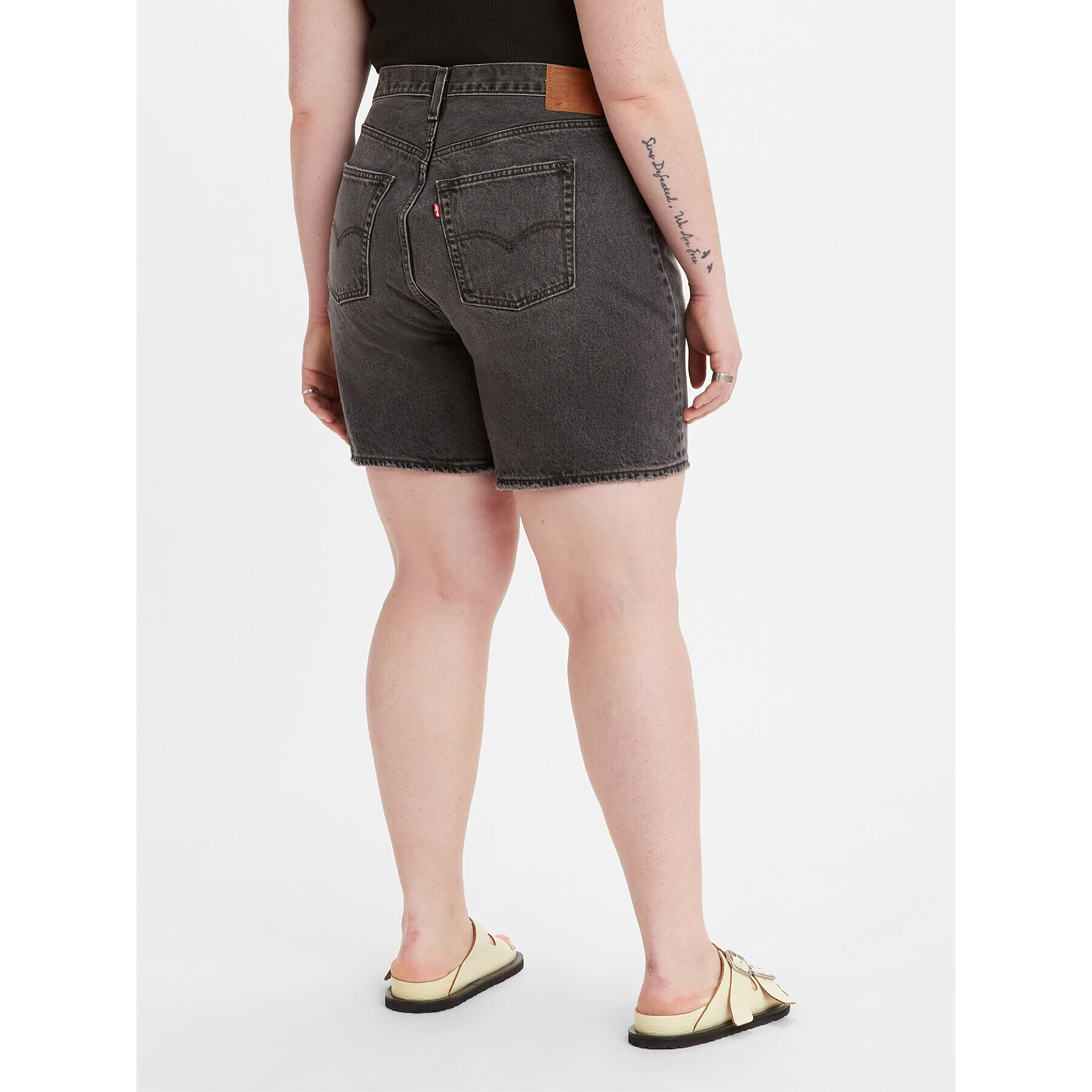 Levi's® Дънкови шорти 501® 90'S A19870004 Черен Loose Fit - Pepit.bg