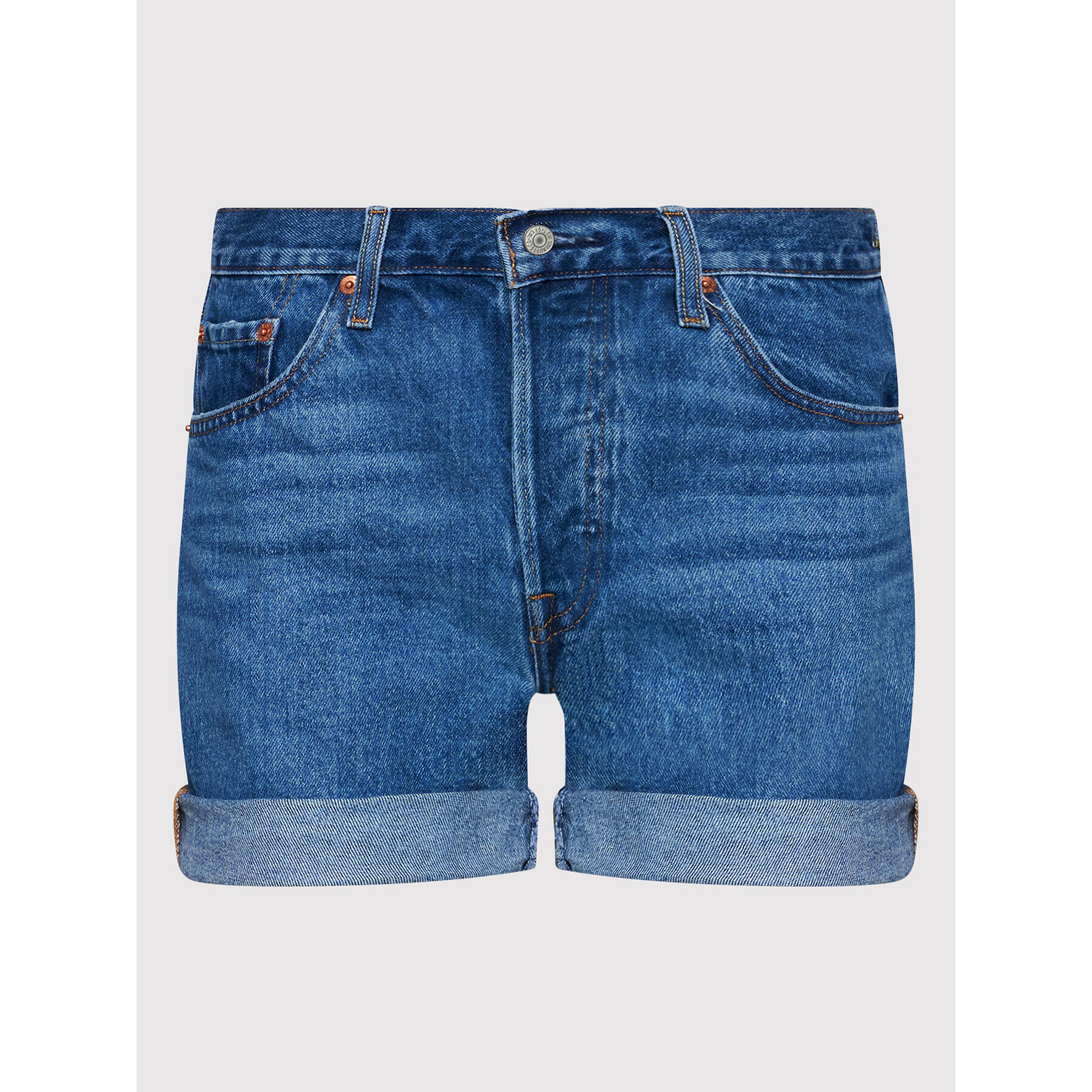 Levi's® Дънкови шорти 501® Flat Finish 29961-0030 Син Relaxed Fit - Pepit.bg