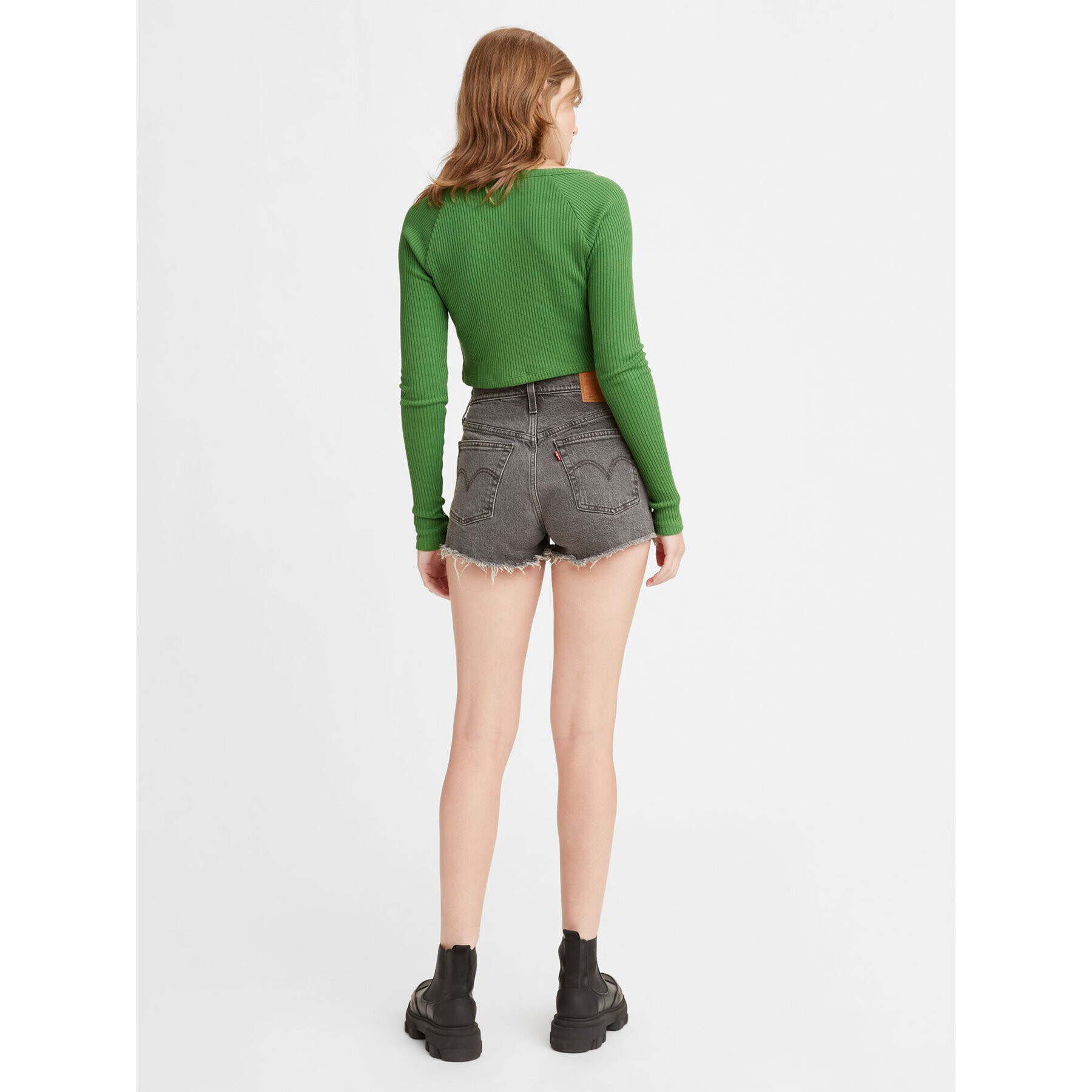 Levi's® Дънкови шорти 501® Original 563270240 Сив Regular Fit - Pepit.bg