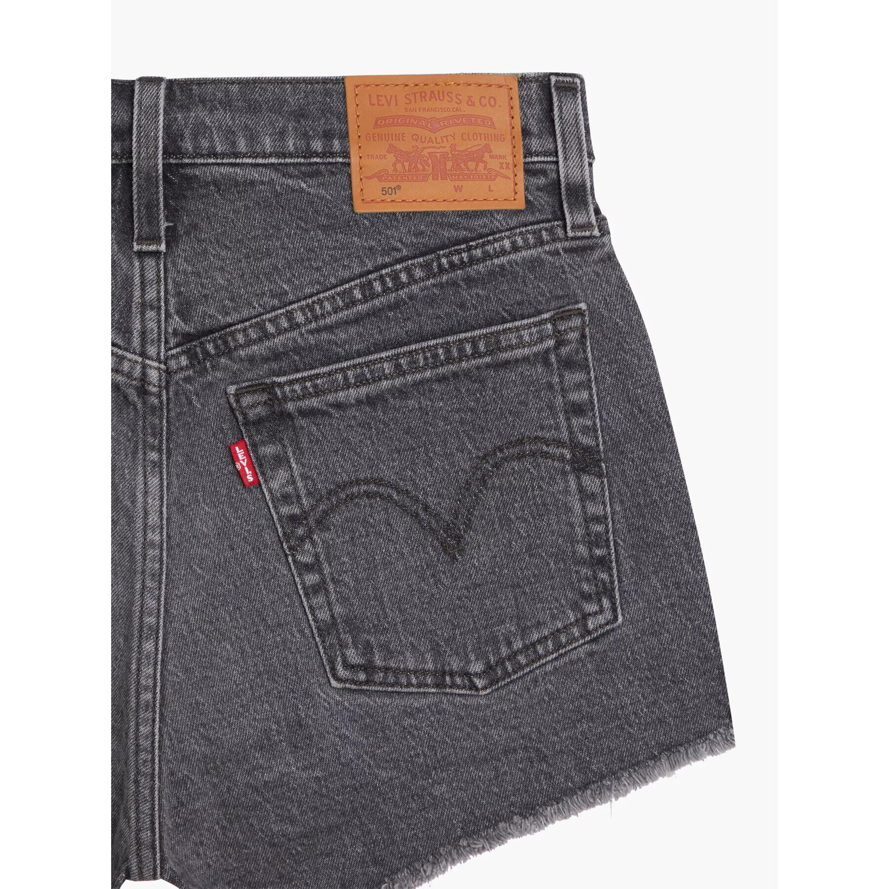 Levi's® Дънкови шорти 501® Original 563270240 Сив Regular Fit - Pepit.bg