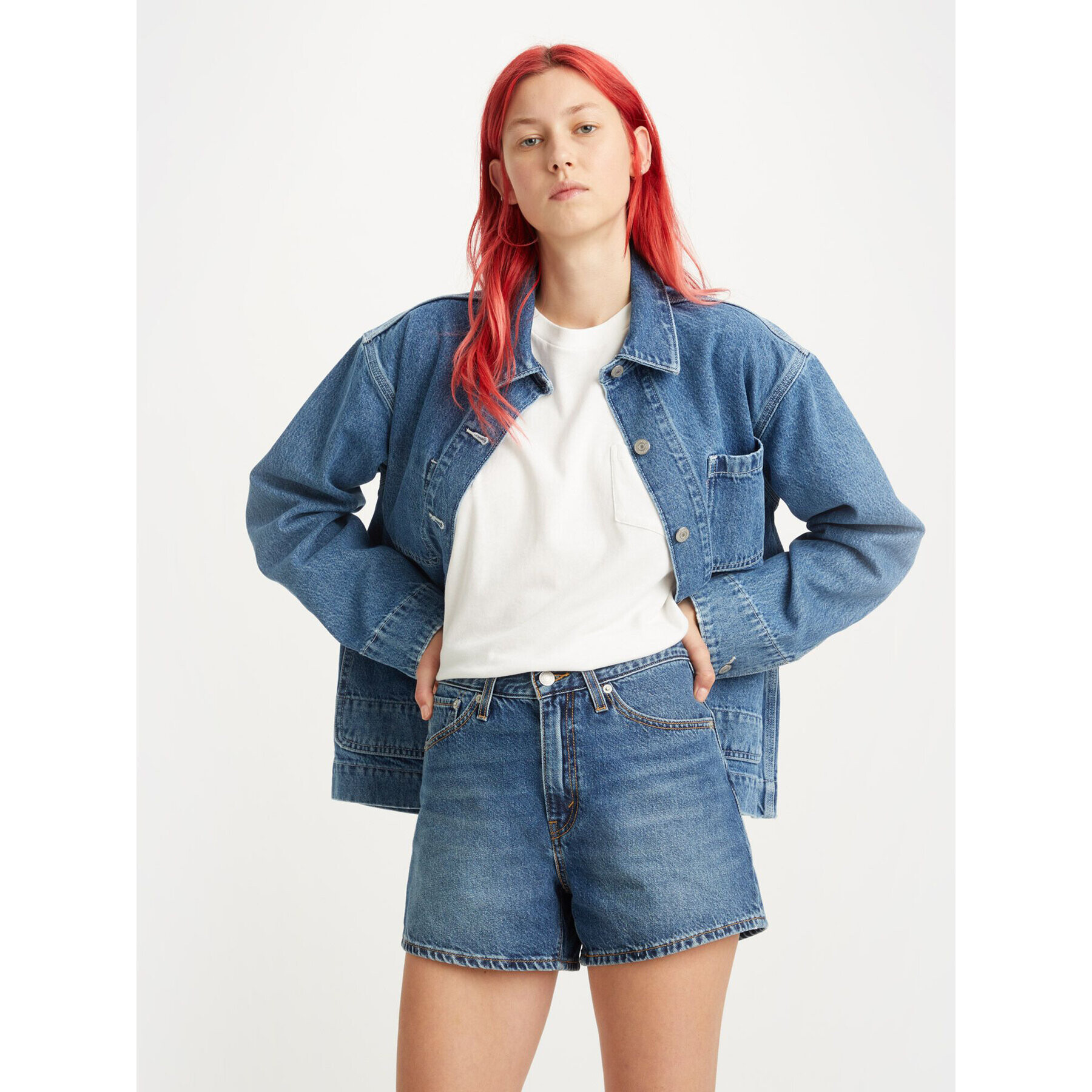 Levi's® Дънкови шорти 80'S A46950003 Син Loose Fit - Pepit.bg