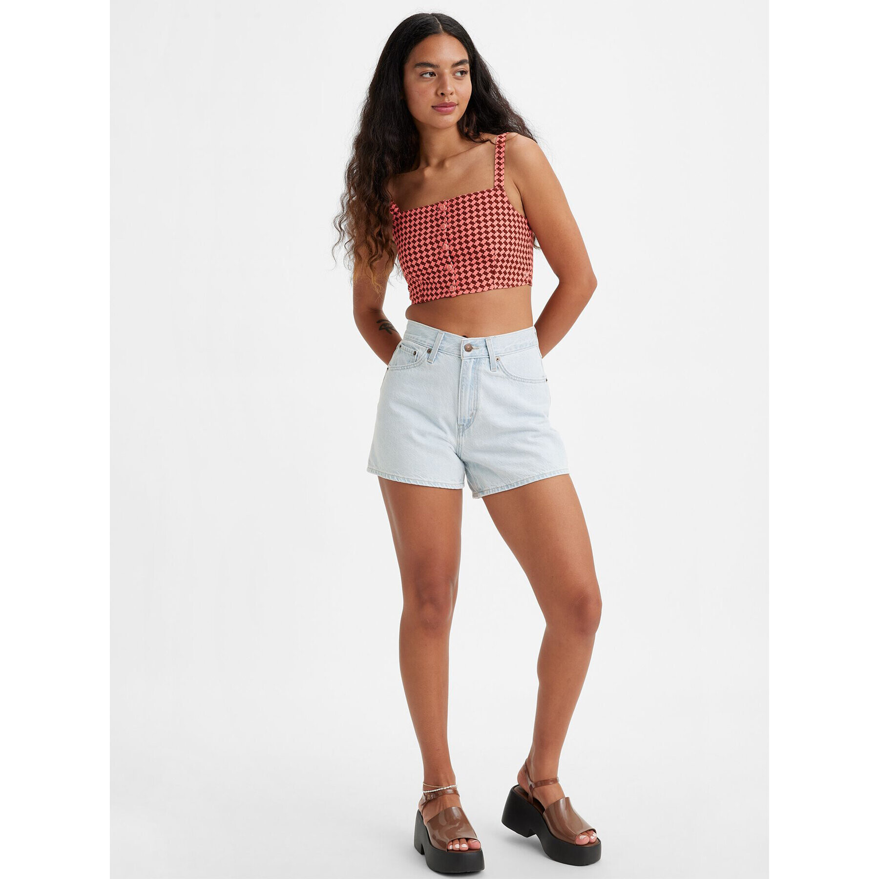 Levi's® Дънкови шорти 80'S A46950004 Син Loose Fit - Pepit.bg